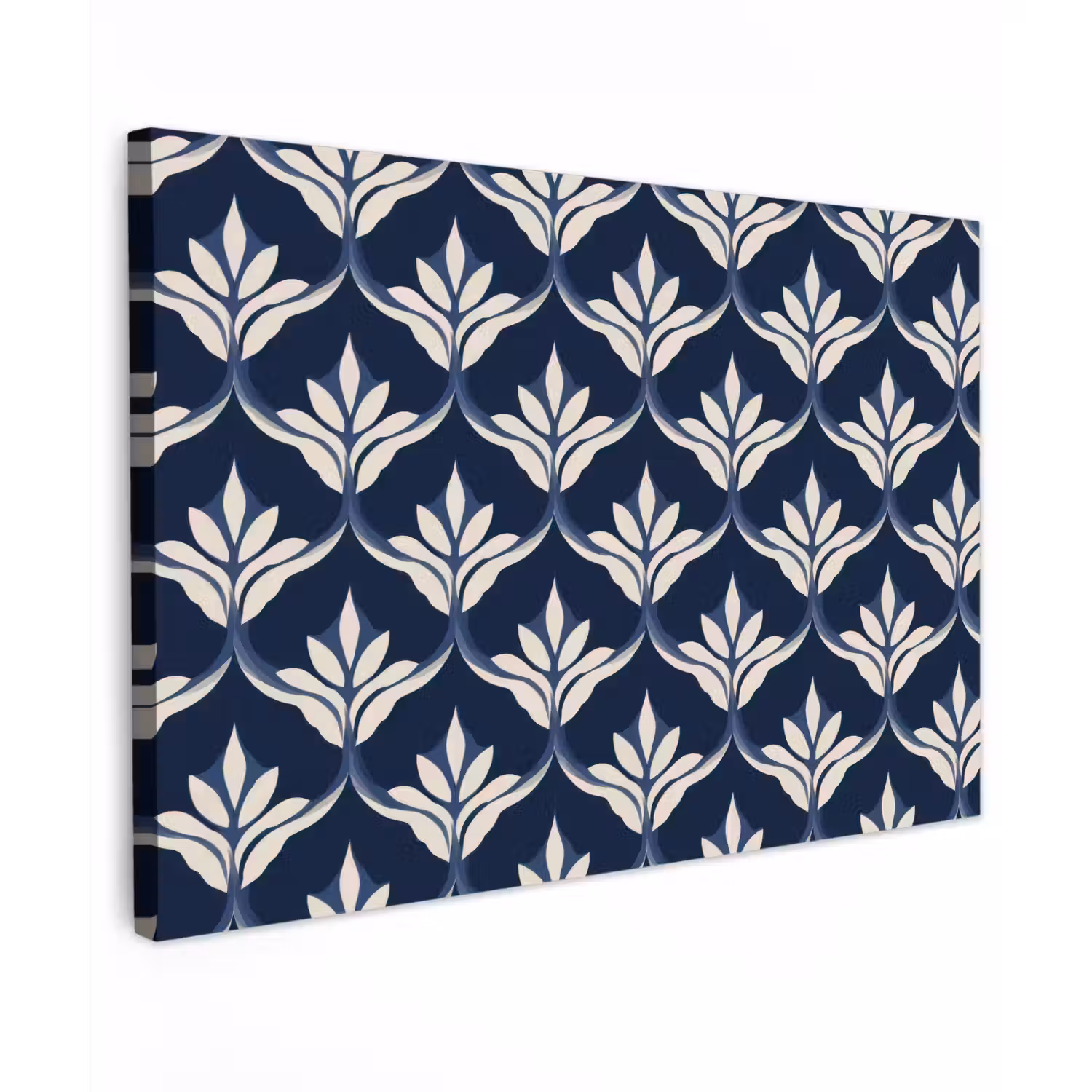 Modern - Ontwerp - Blauw canvas 2cm klein 34 -z3d