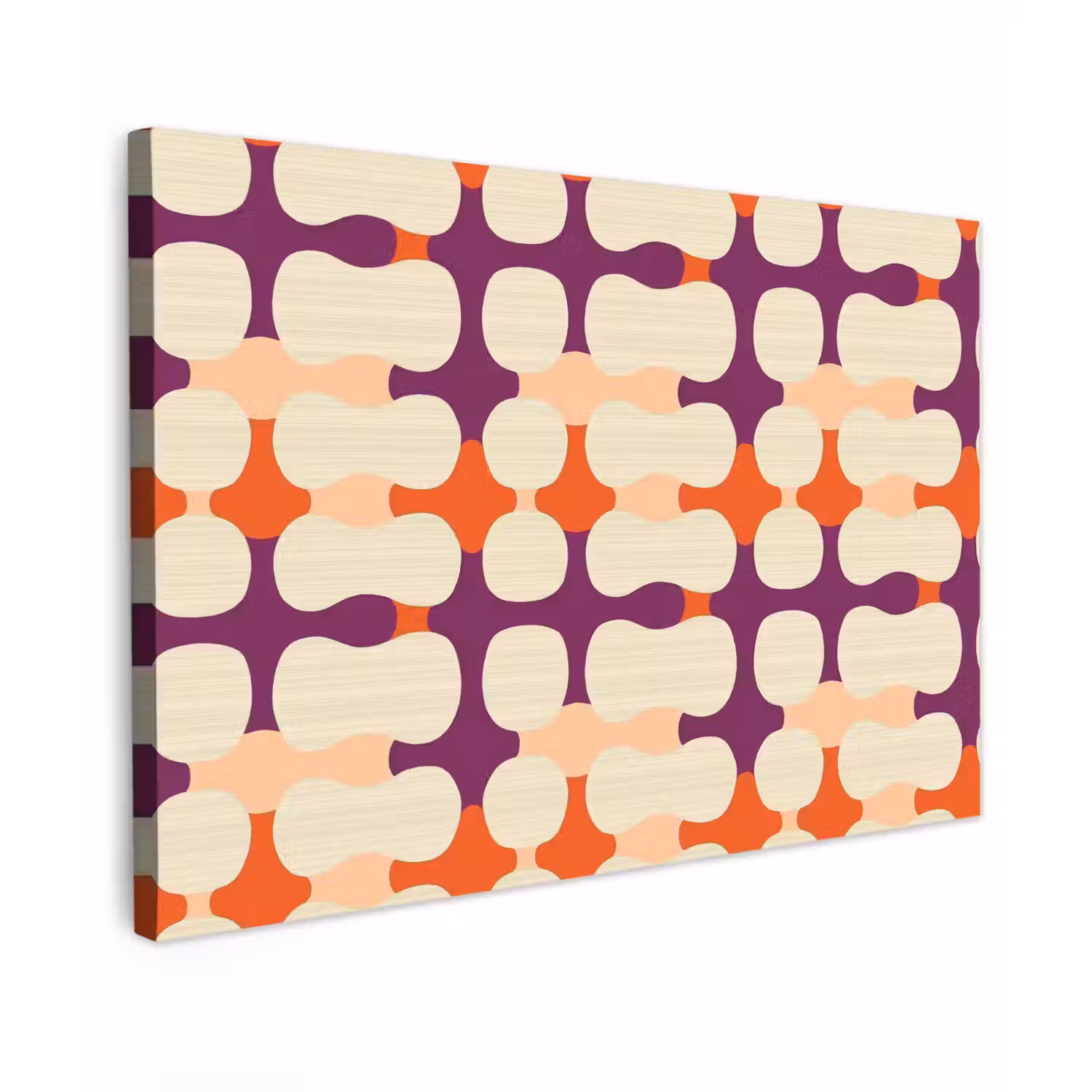 Modern - Patroon - Kleurrijk canvas 2cm klein 34 -z3d