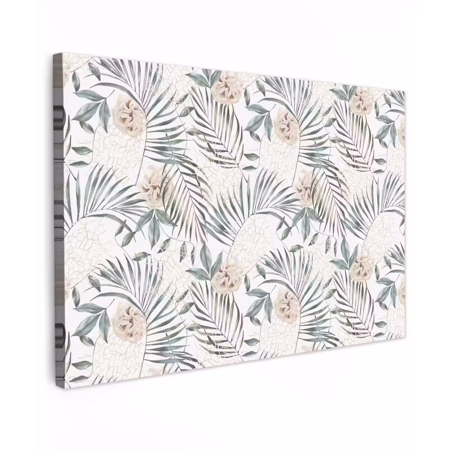 Monstera - Palmblad - Jungle - Tropisch canvas 2cm klein -z3d