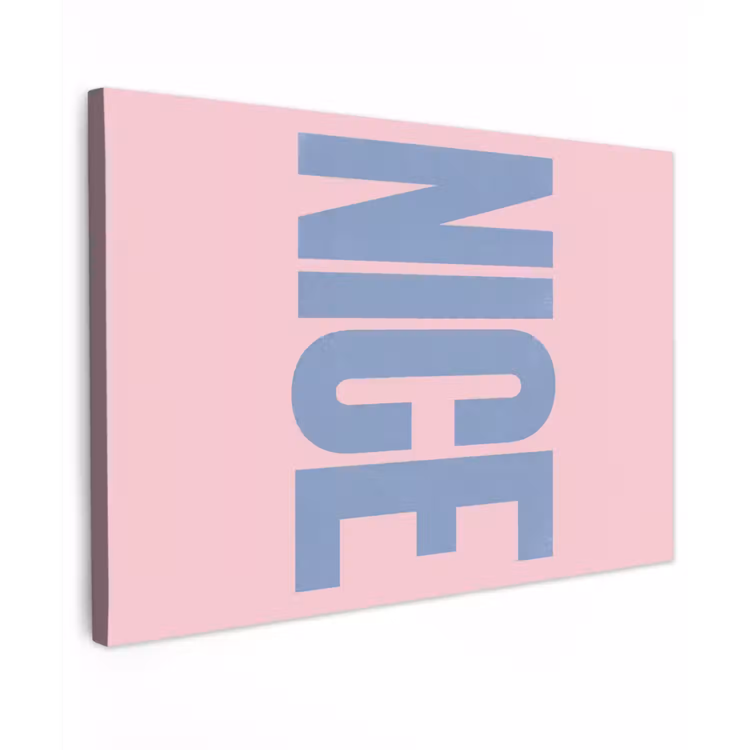 Nice - Paars - Roze canvas 2cm klein -z3d