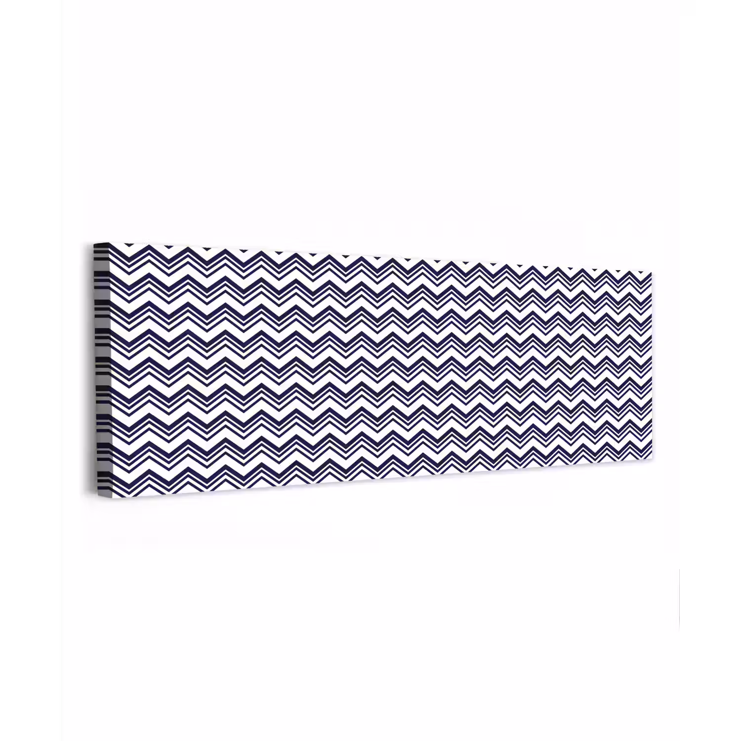 Oceaan - Golven - Blauw - Wit canvas 2cm klein 828 -z3d