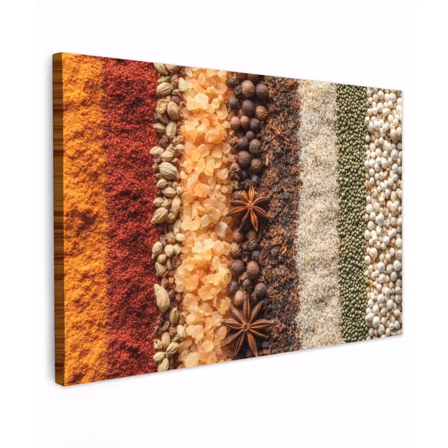 Banen - Verticaal - Kruiden - Variatie canvas 2cm klein -z3d