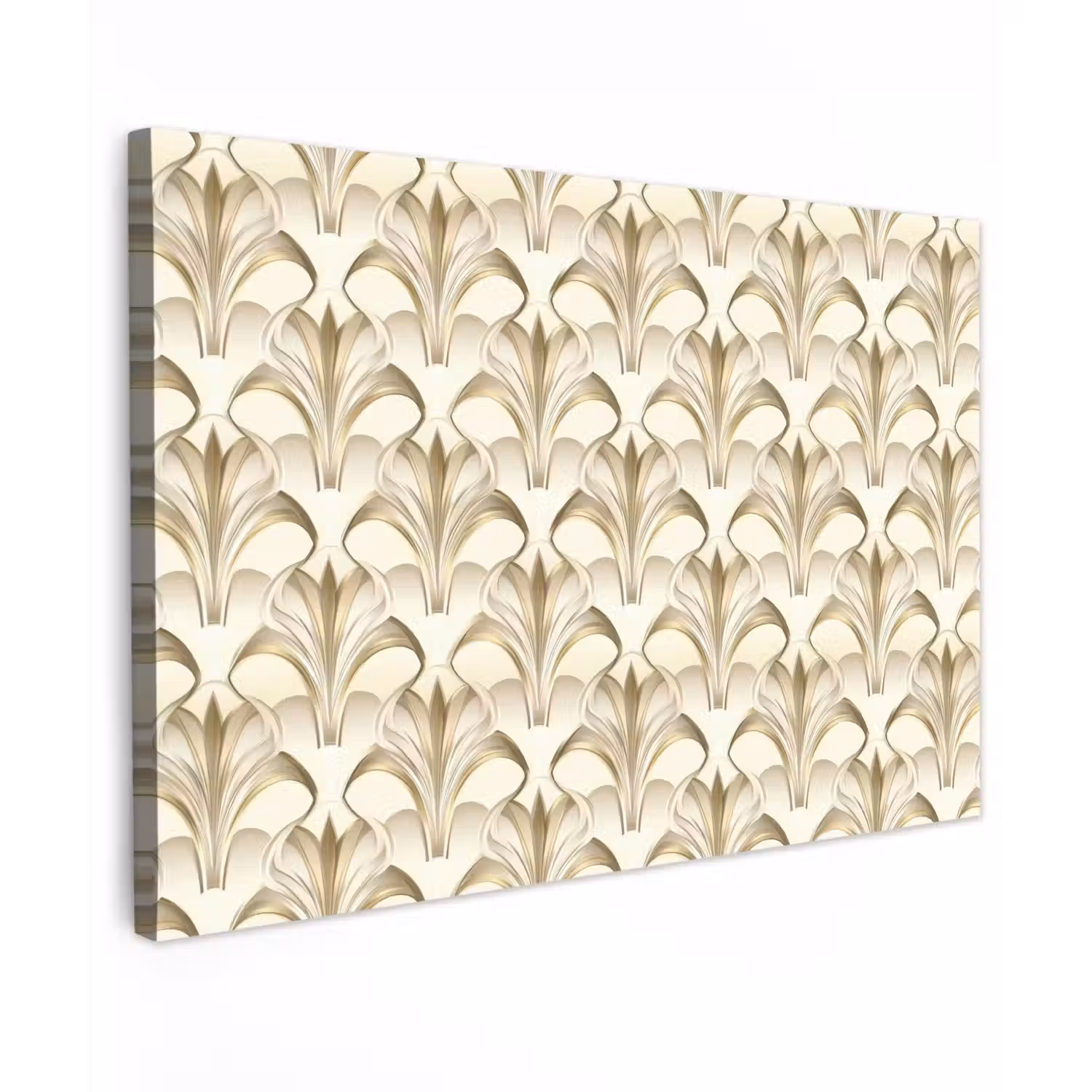 Ornament - Barok - Goud canvas 2cm klein 34 -z3d