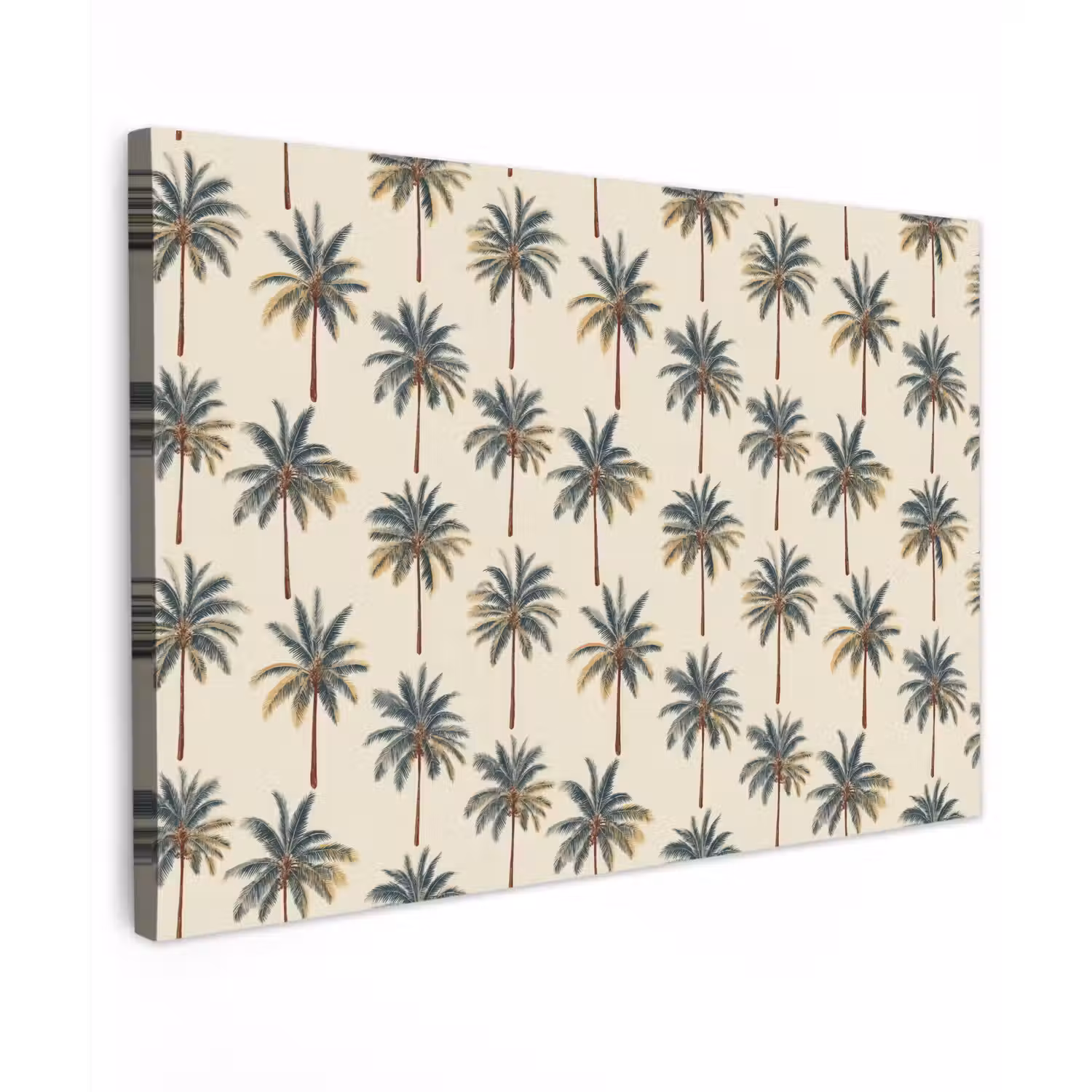 Palmbomen - Tropisch - Groen canvas 2cm klein 34 -z3d