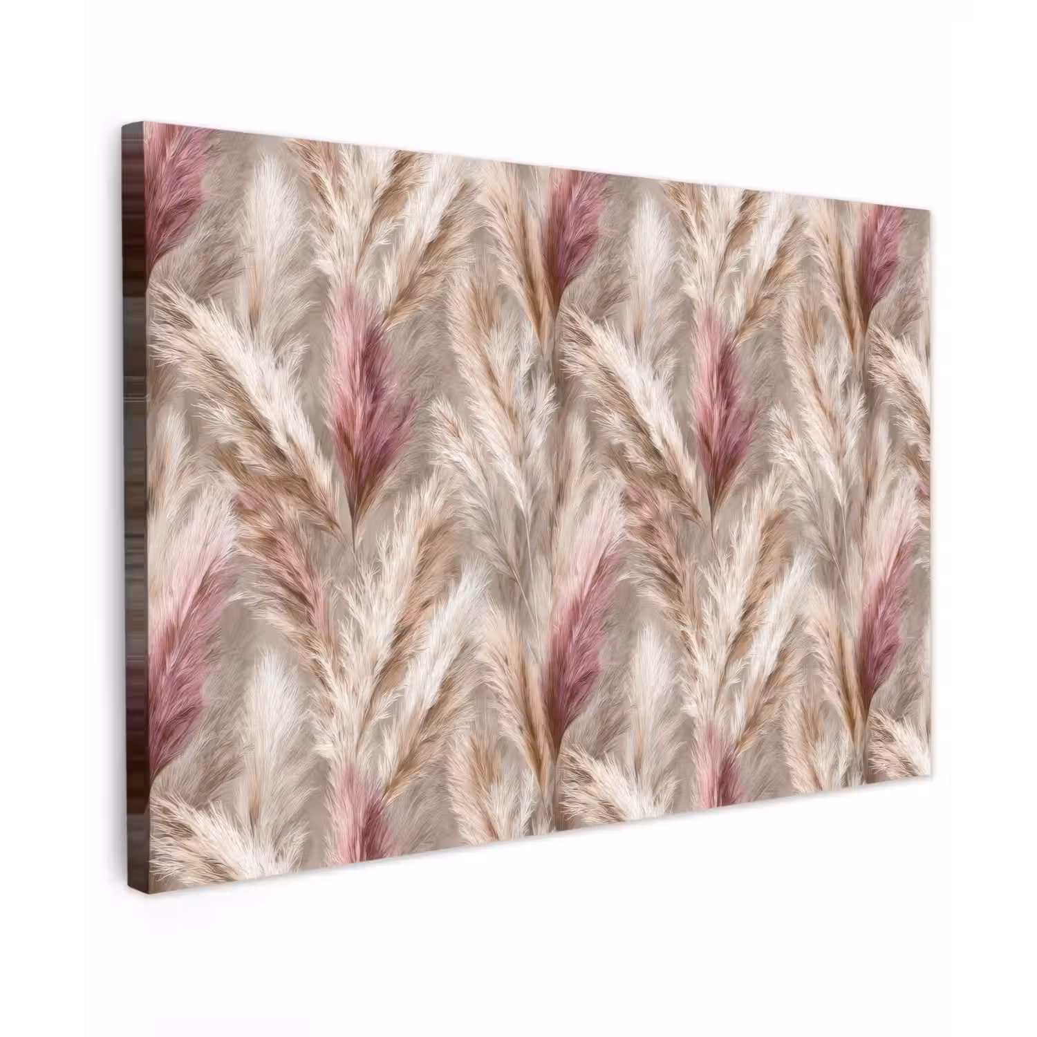 Pampasgras - Pluizig - Kleurrijk canvas 2cm klein 34 -z3d