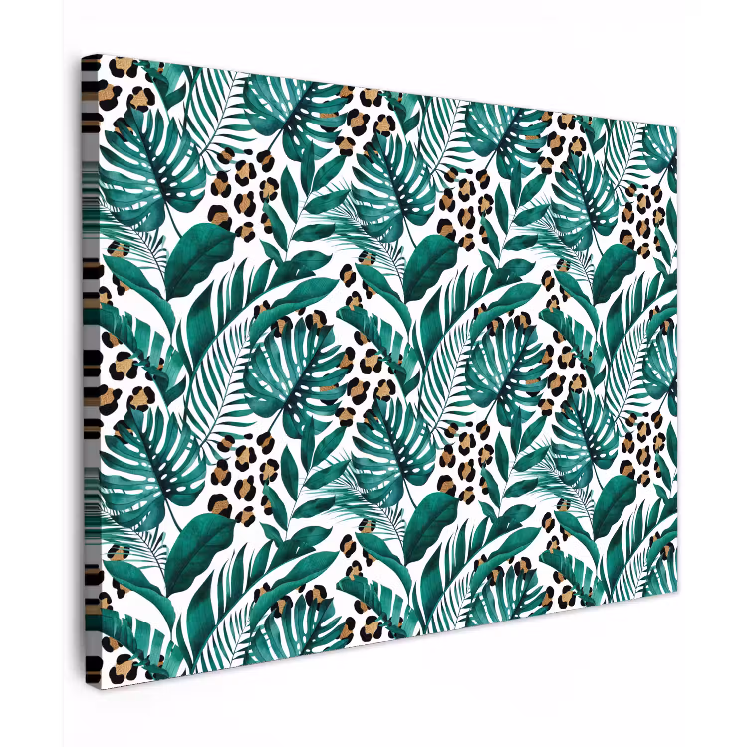 Panterprint - Bladeren - Jungle canvas 2cm klein -z3d