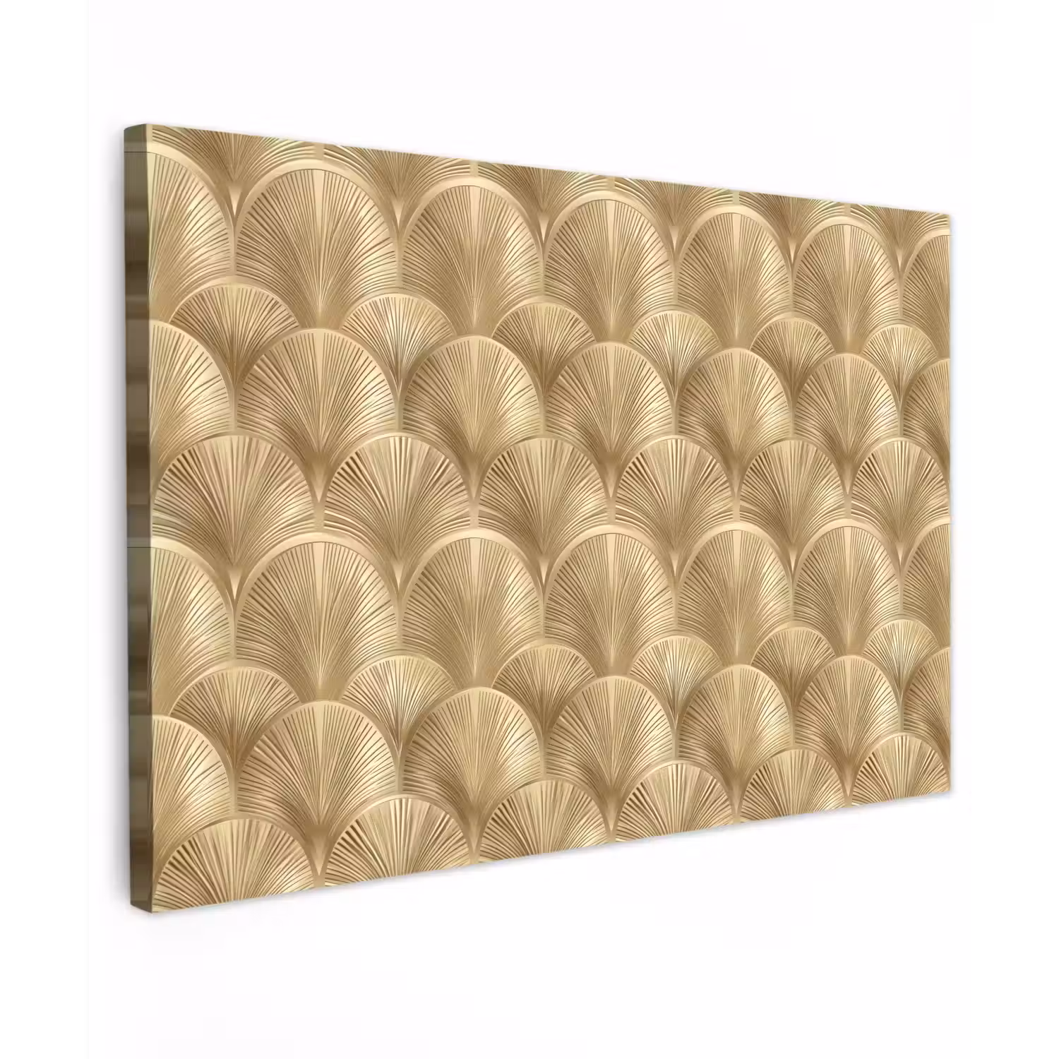 Patroon - Waaier - Goud canvas 2cm klein 34 -z3d