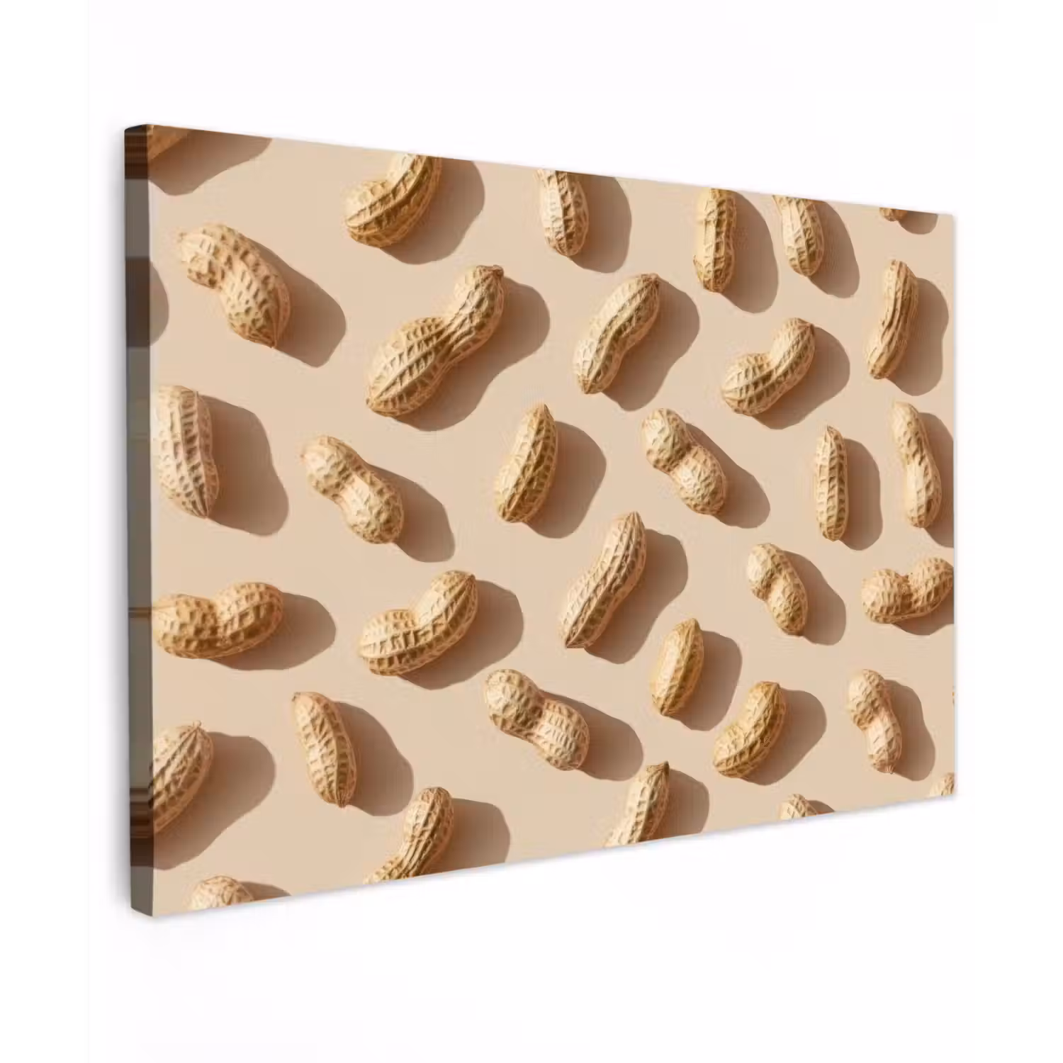 Pinda's - Patroon - Beige canvas 2cm klein -z3d