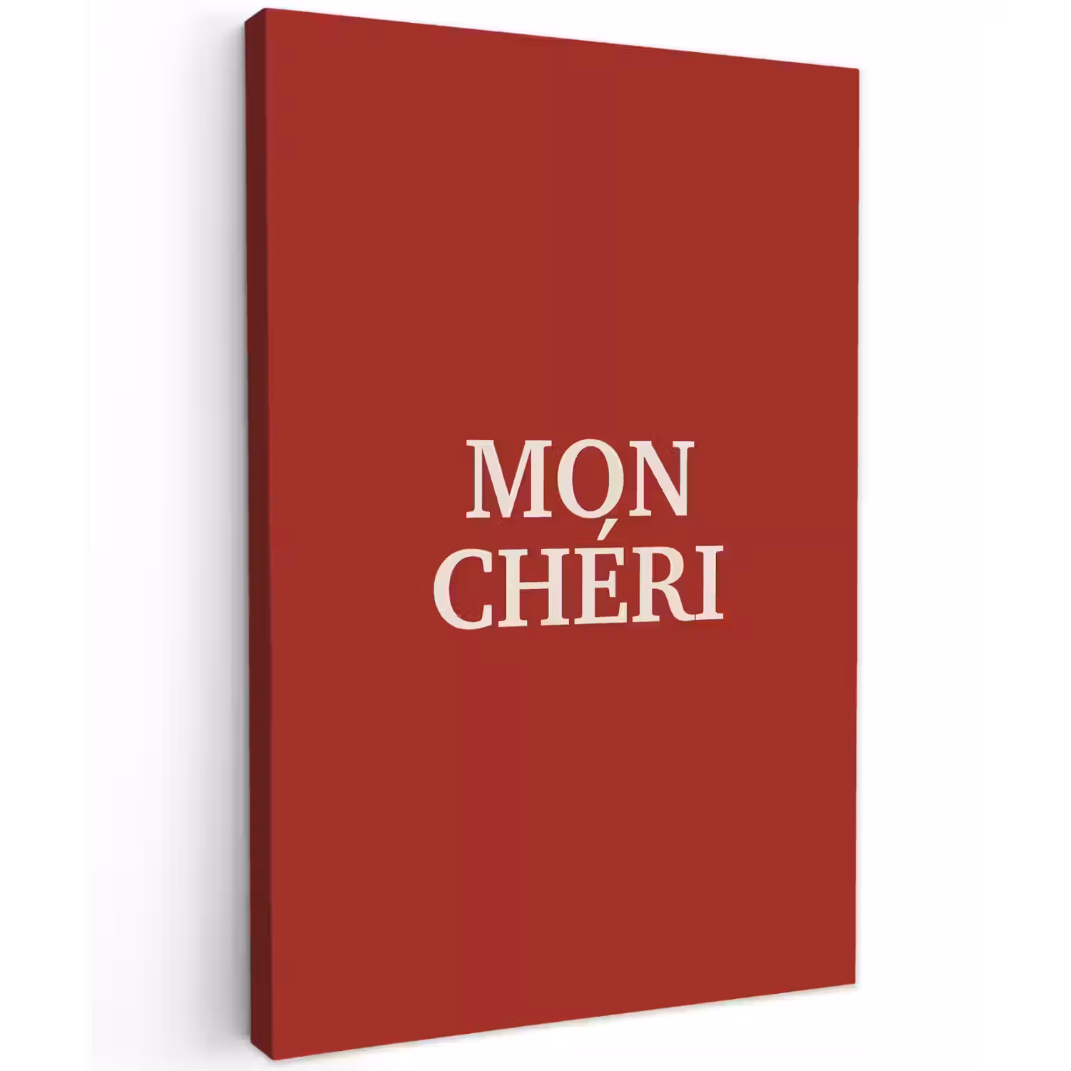 Rood - Frans - Quotes canvas 2cm klein -z3d