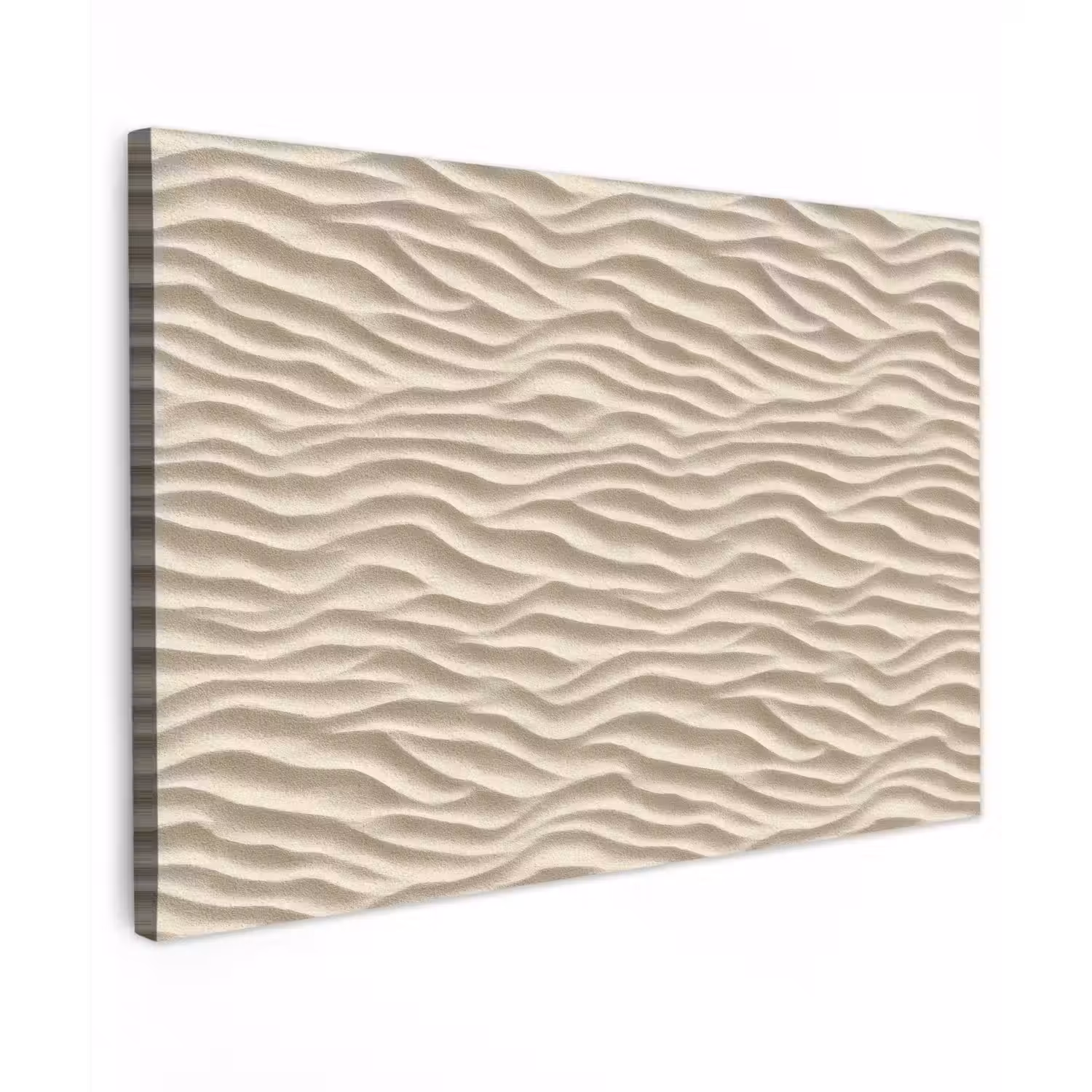 Zand - Golven - Beige canvas 2cm klein 34 -z3d