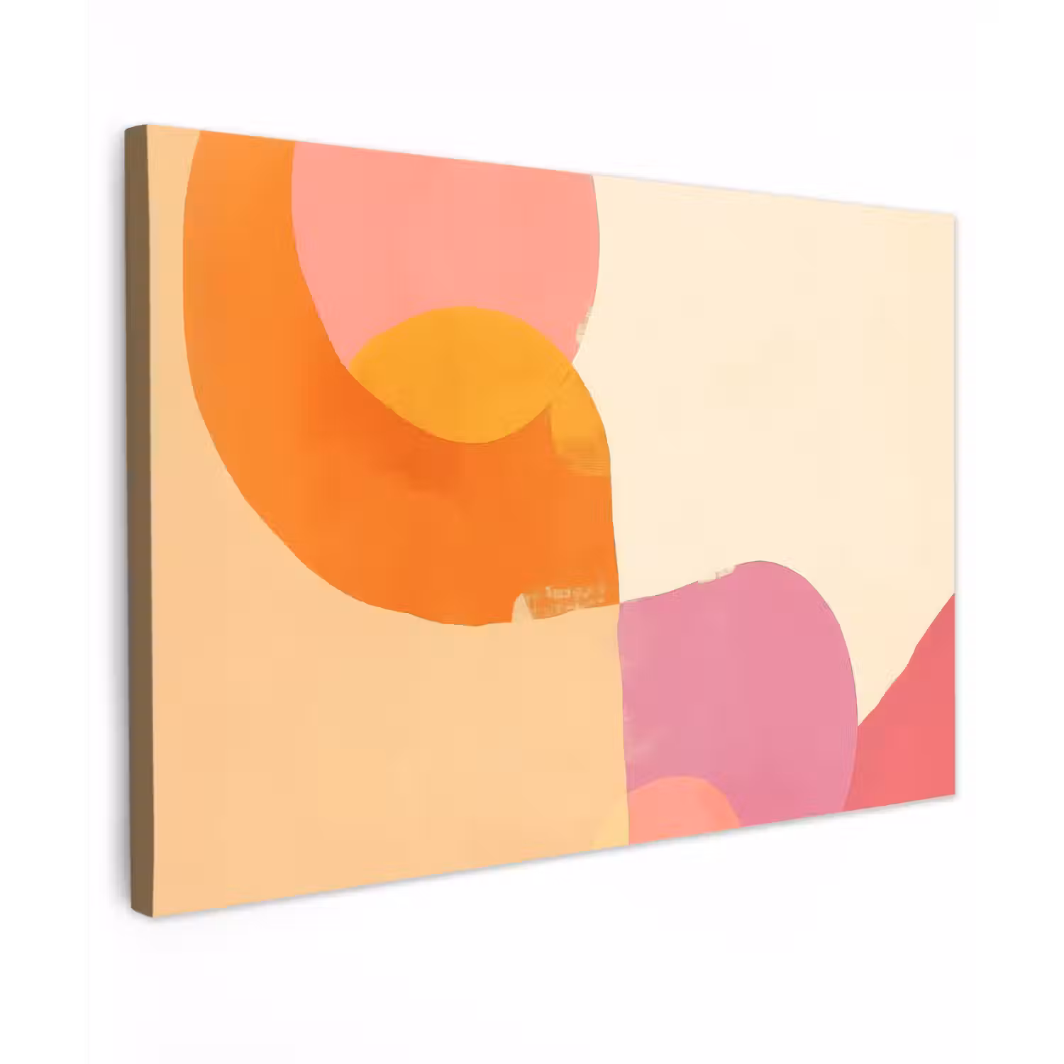 Vormen - Abstract - Kleurrijk canvas 2cm klein -z3d