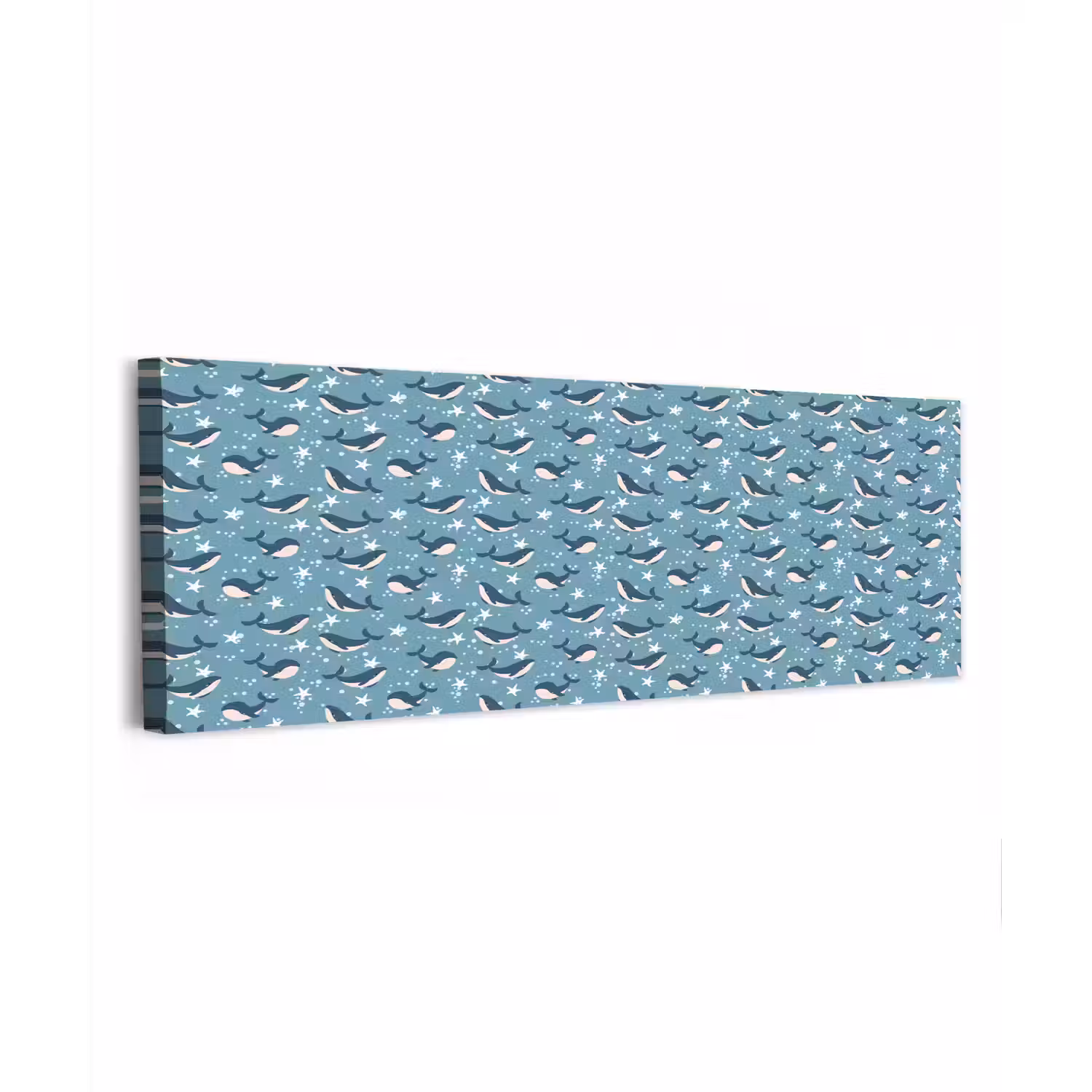 Klein - Oceaan - Walvis - Zeester canvas 2cm klein 828 -z3d
