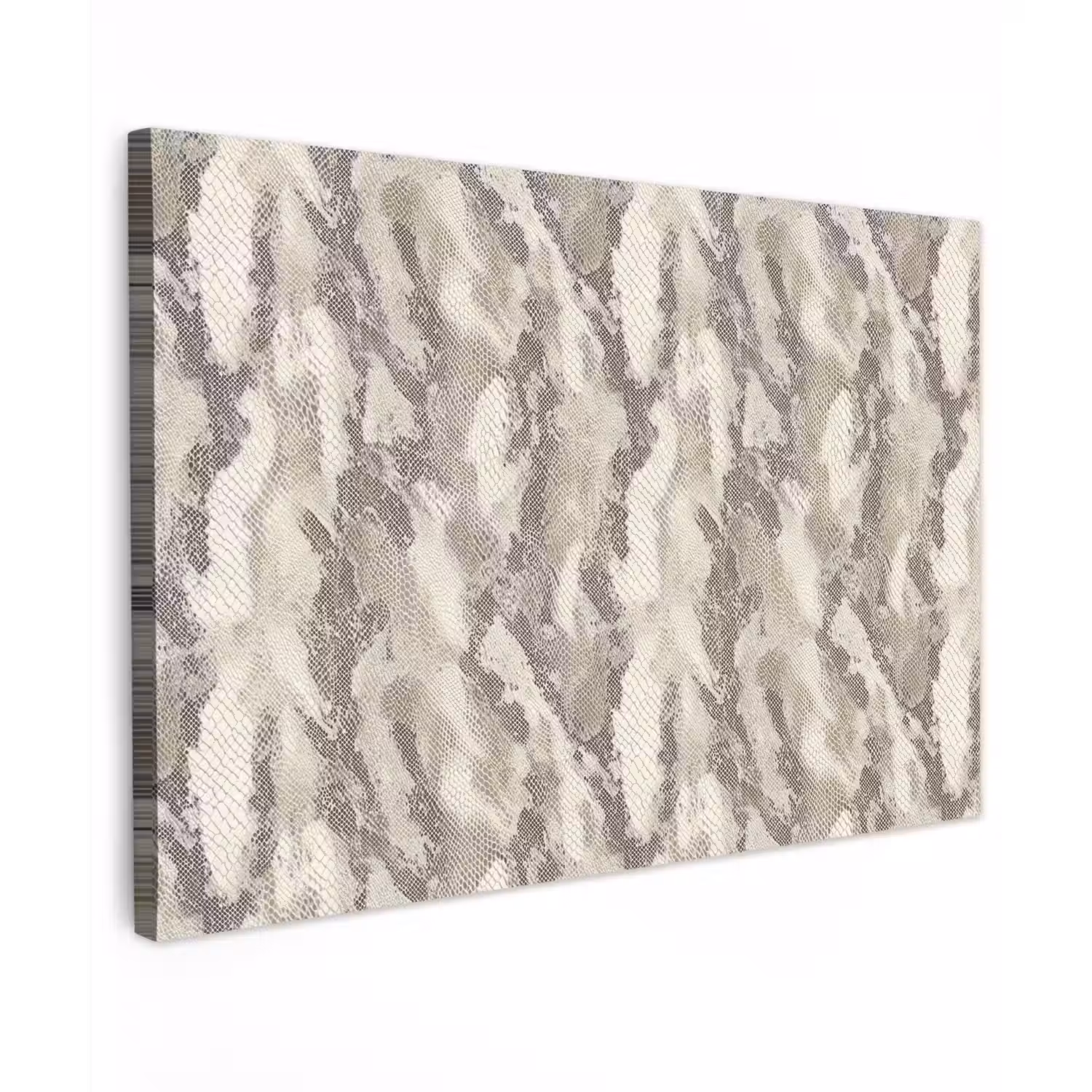 Slang - Patroon - Taupe canvas 2cm klein 34 -z3d