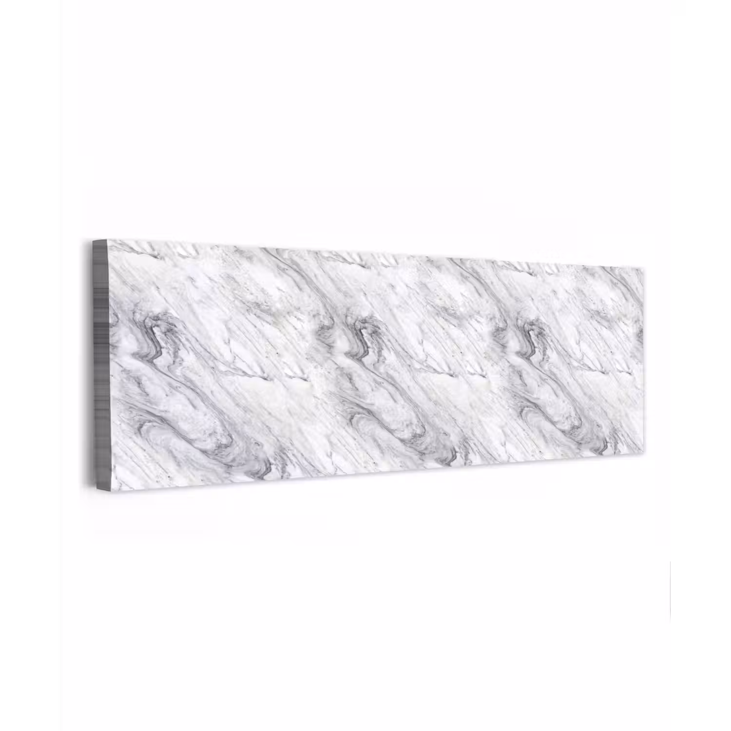 Wervelende - Grijsstructuur - Marmer - Wit canvas 2cm klein 828 -z3d