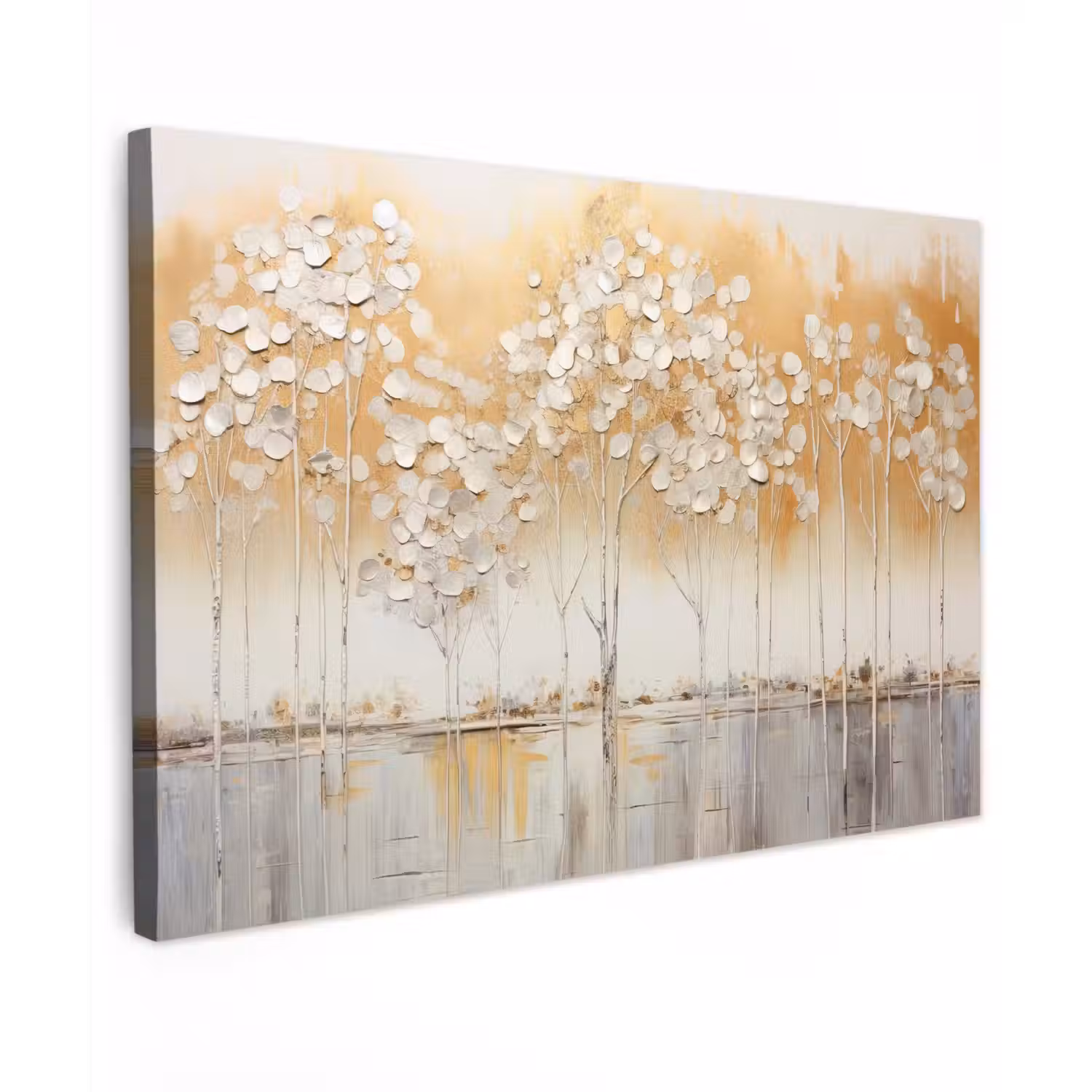 Bomen - Kunst - Acryl - Natuur canvas 2cm klein -z3d