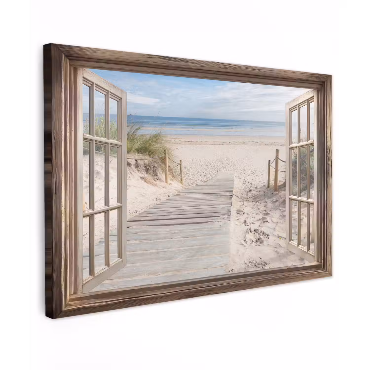 Doorkijk - Strand - Duinen - Pad - Landschap canvas 2cm klein -z3d
