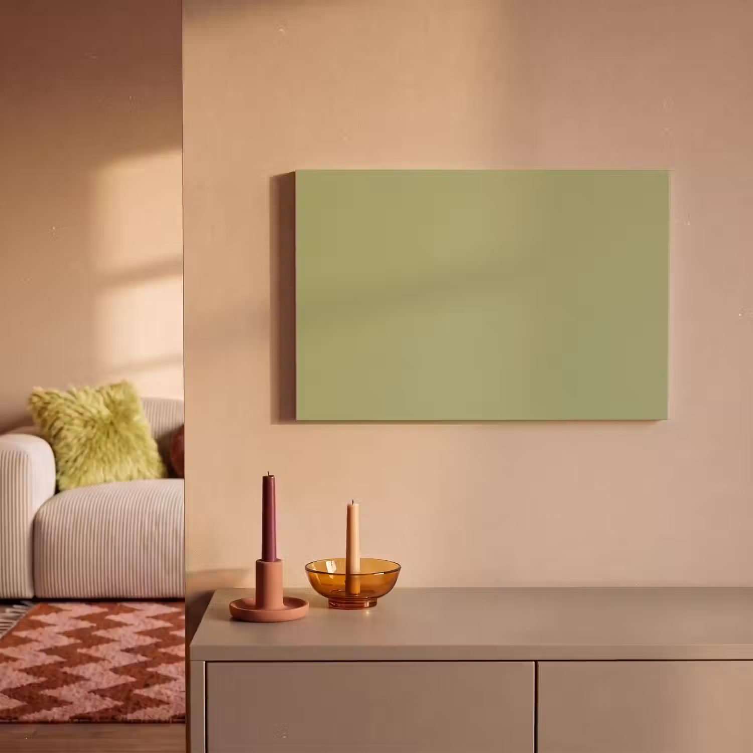 Whispering - Sage - Groen canvas 2cm klein 34 -sfeer1