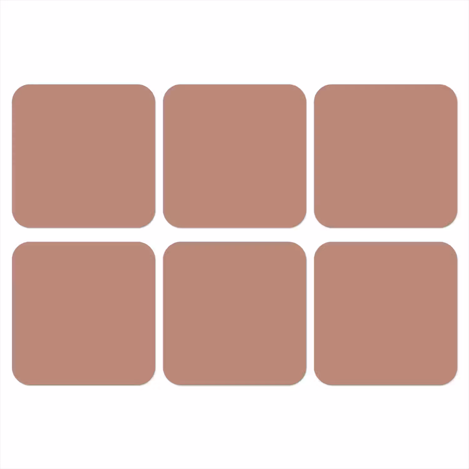 Earthy - Blusher - Roze onderzetter kurk middel 366 -3d