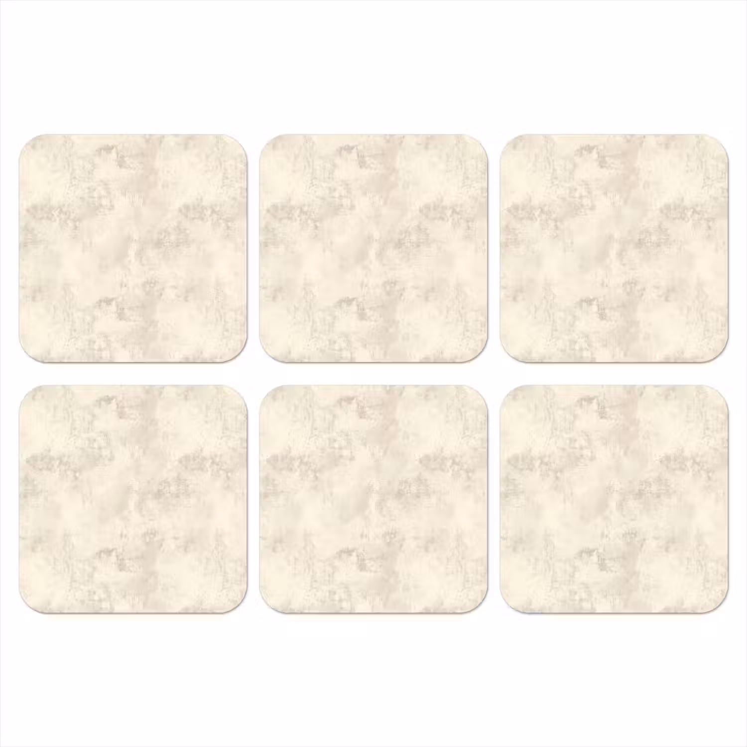Patroon - Organisch - Beige onderzetter kurk middel 366 -3d