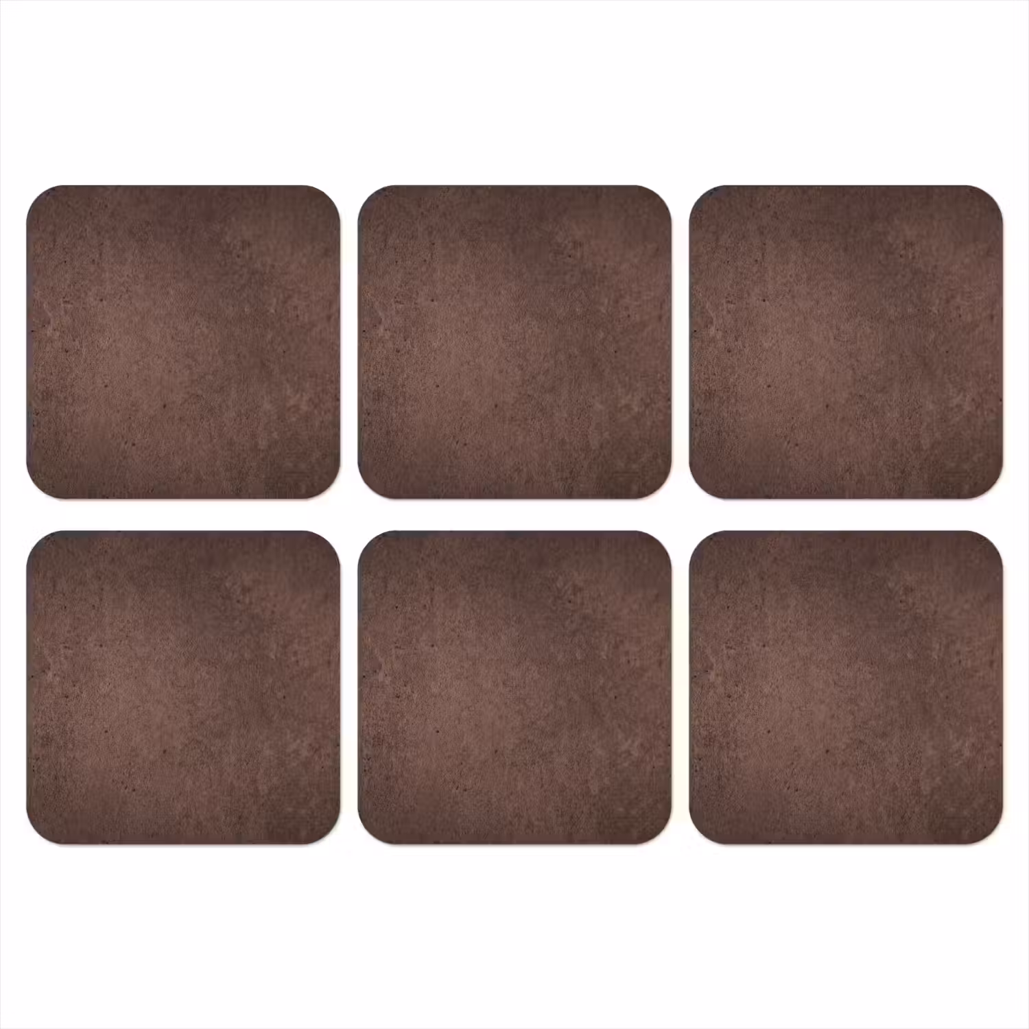 Textuur - Beton - Abstract - Donker - Bruin onderzetter kurk middel -3d