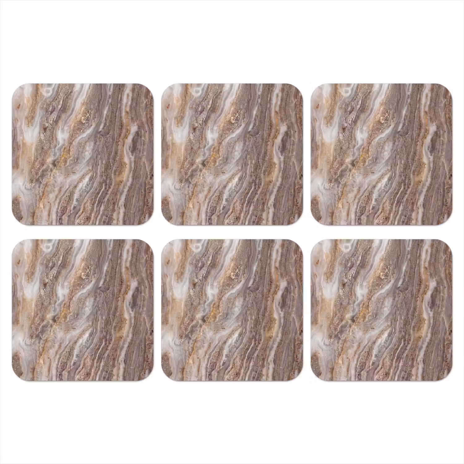 Textuur - Steen - Abstract - Beige onderzetter kurk middel -3d