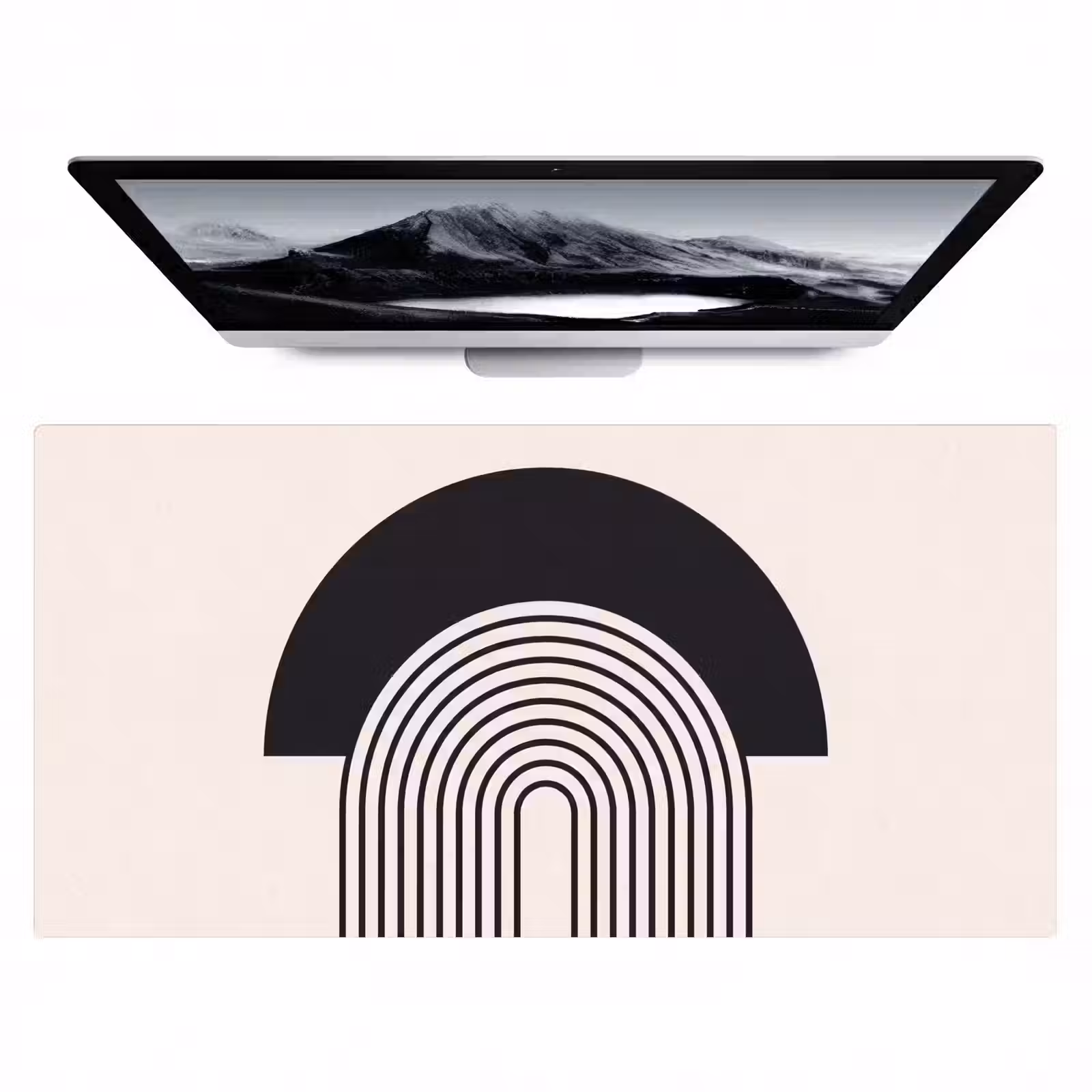 Desk Mat - Abstract - Arch - Modern - Abstract - Boog - Modern Muismat XXL klein