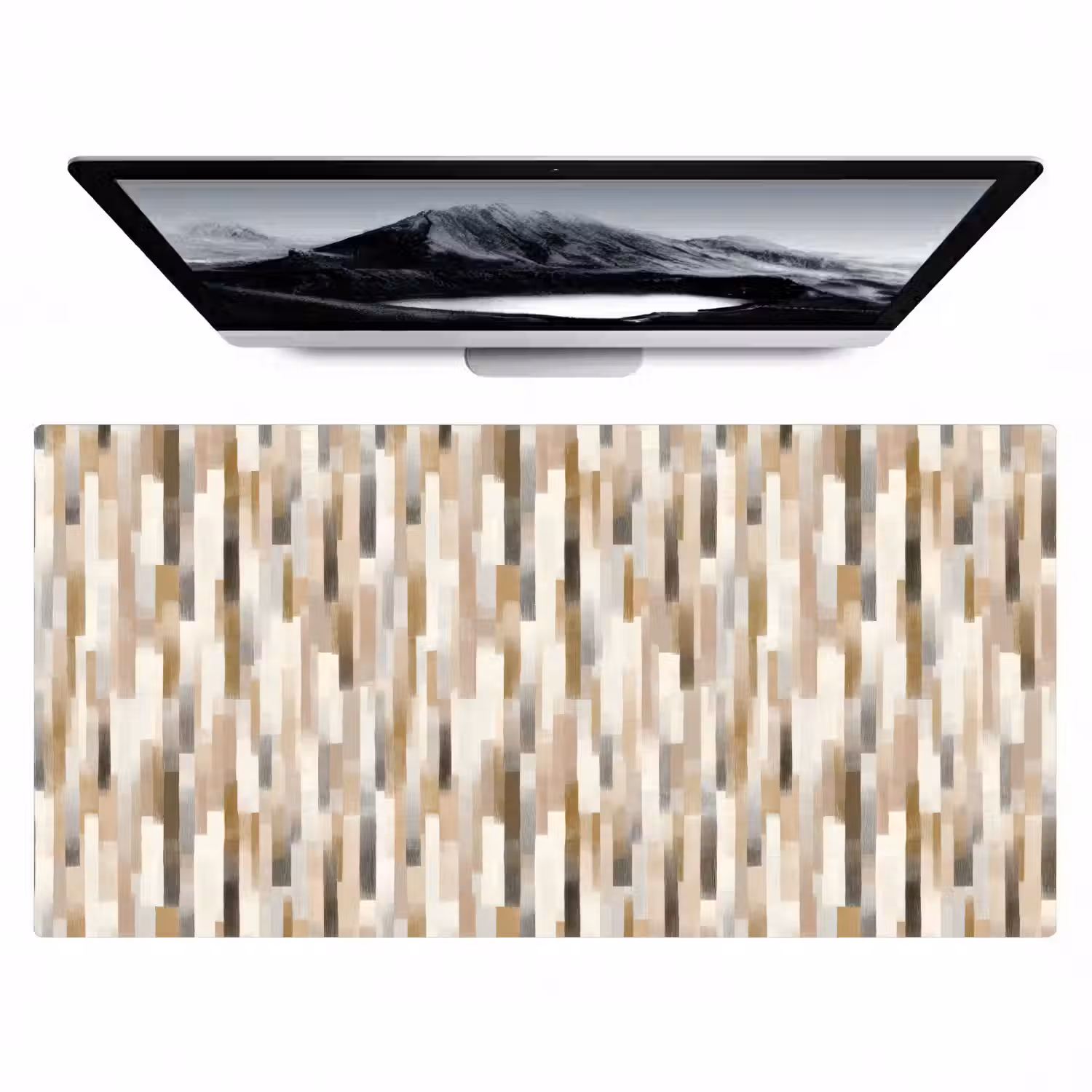 Abstract - Patroon - Kwaststreken Muismat XXL klein 681 -zzz3d