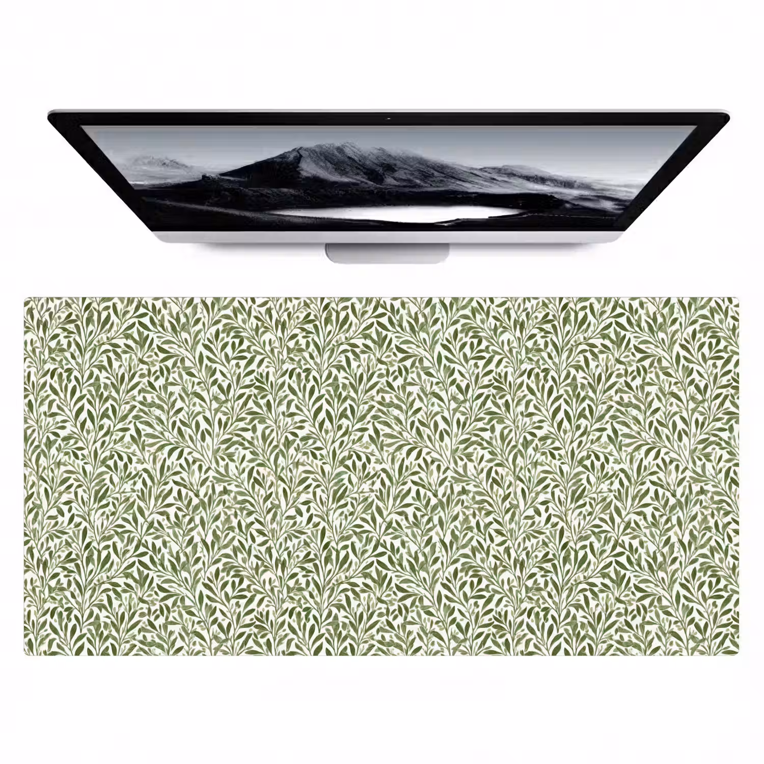 Botanisch - Takken - Groen Muismat XXL klein 681 -zzz3d