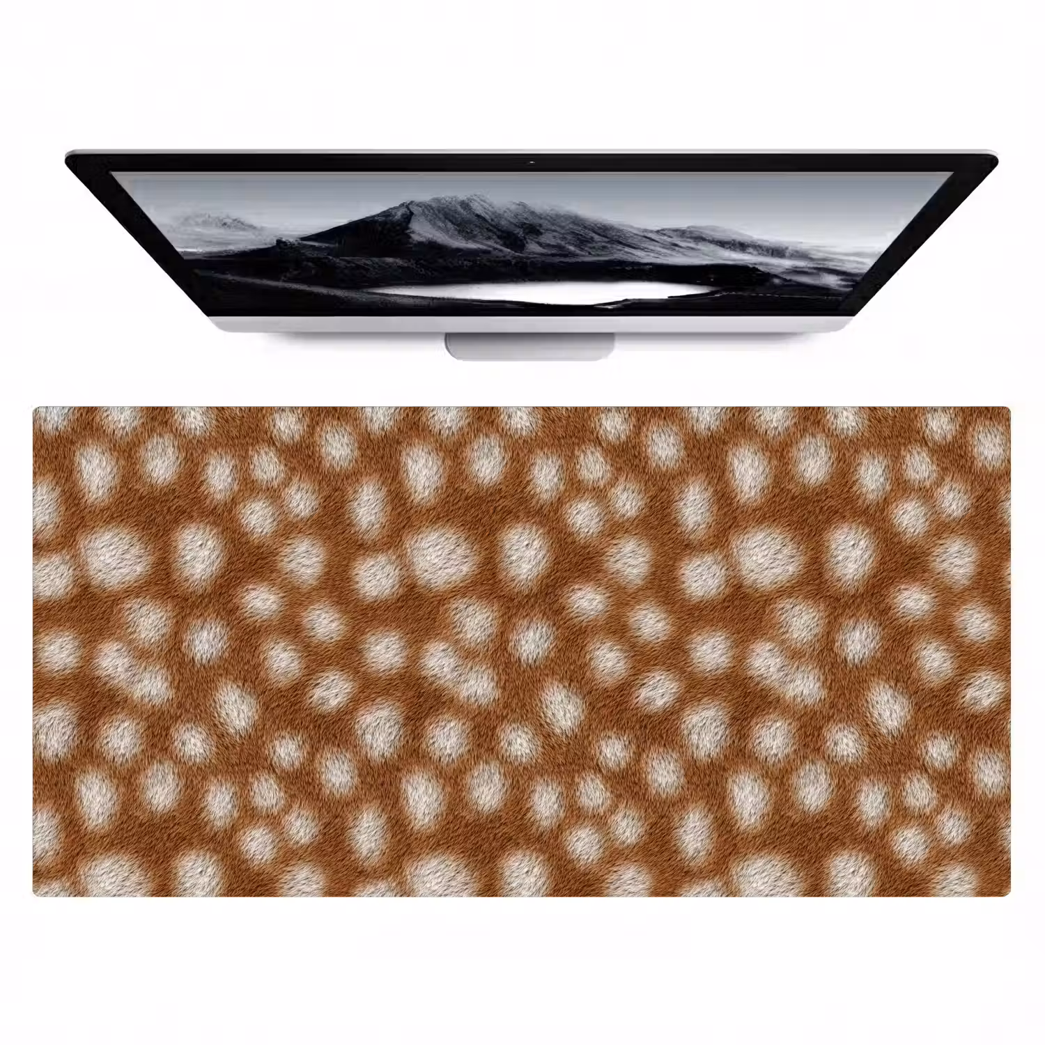 Hert - Vacht - Bruin Muismat XXL klein 681 -zzz3d
