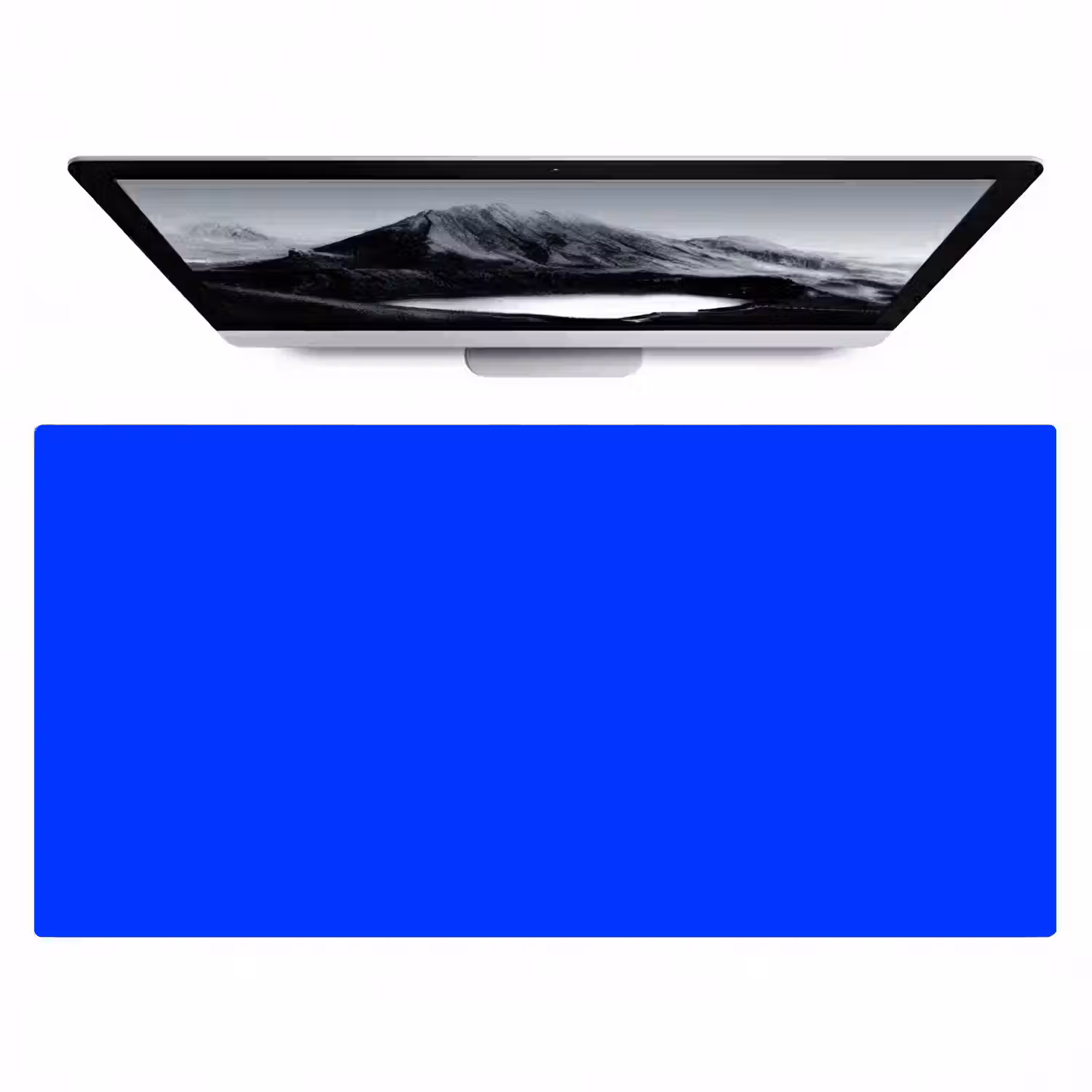 Electric - Blue - Blauw Muismat XXL klein 681 -zzz3d
