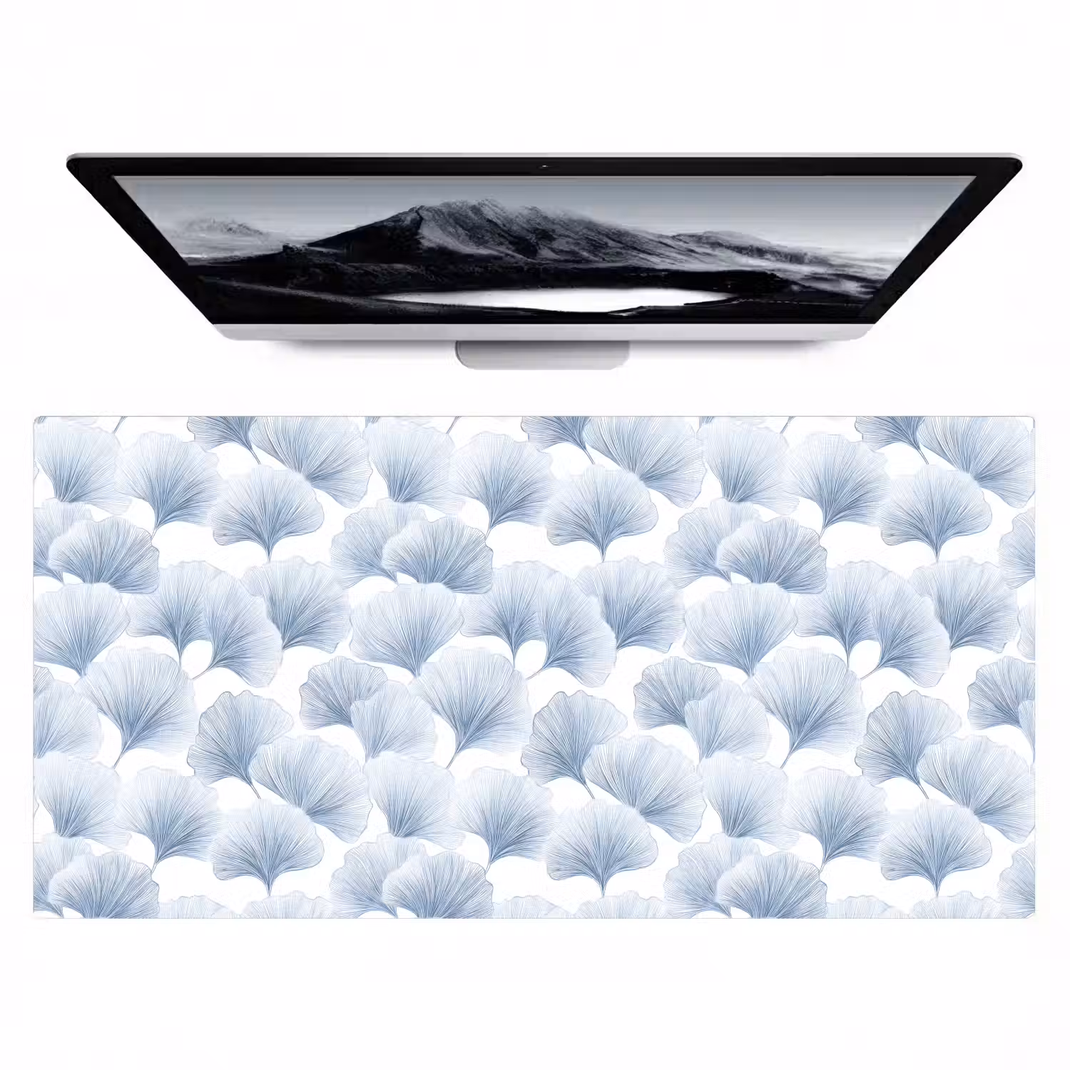 Waaier - Modern - Blauw Muismat XXL klein 681 -zzz3d