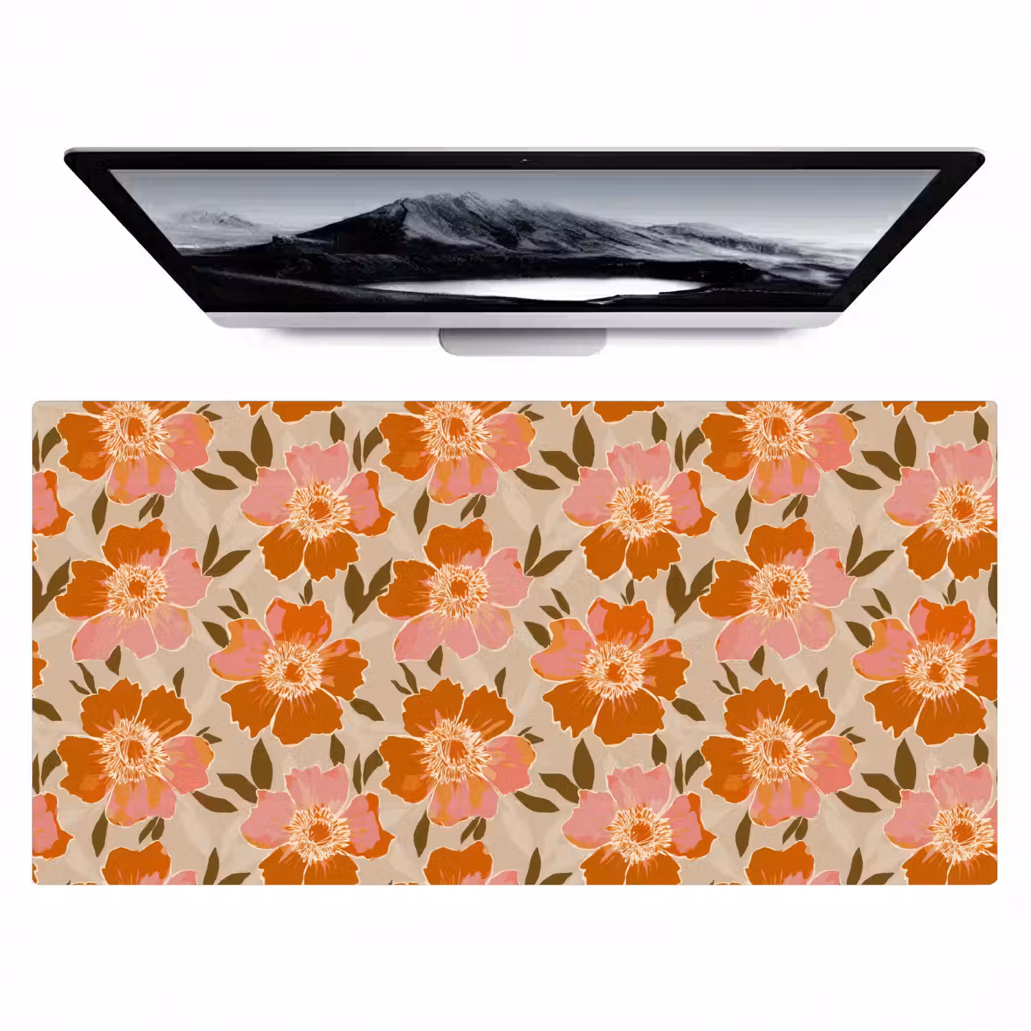 Bloemen - Motief - Retro Muismat XXL klein 681 -zzz3d