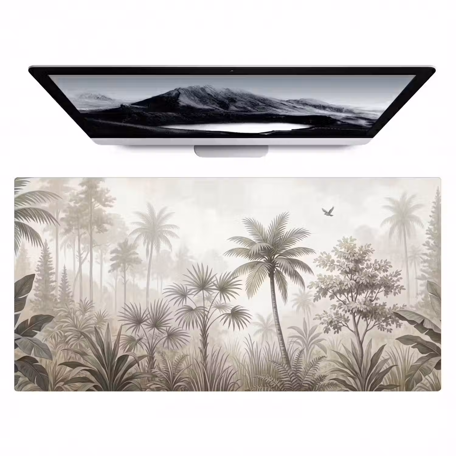 Jungle - Palmbomen - Natuur Muismat XXL klein -zzz3d