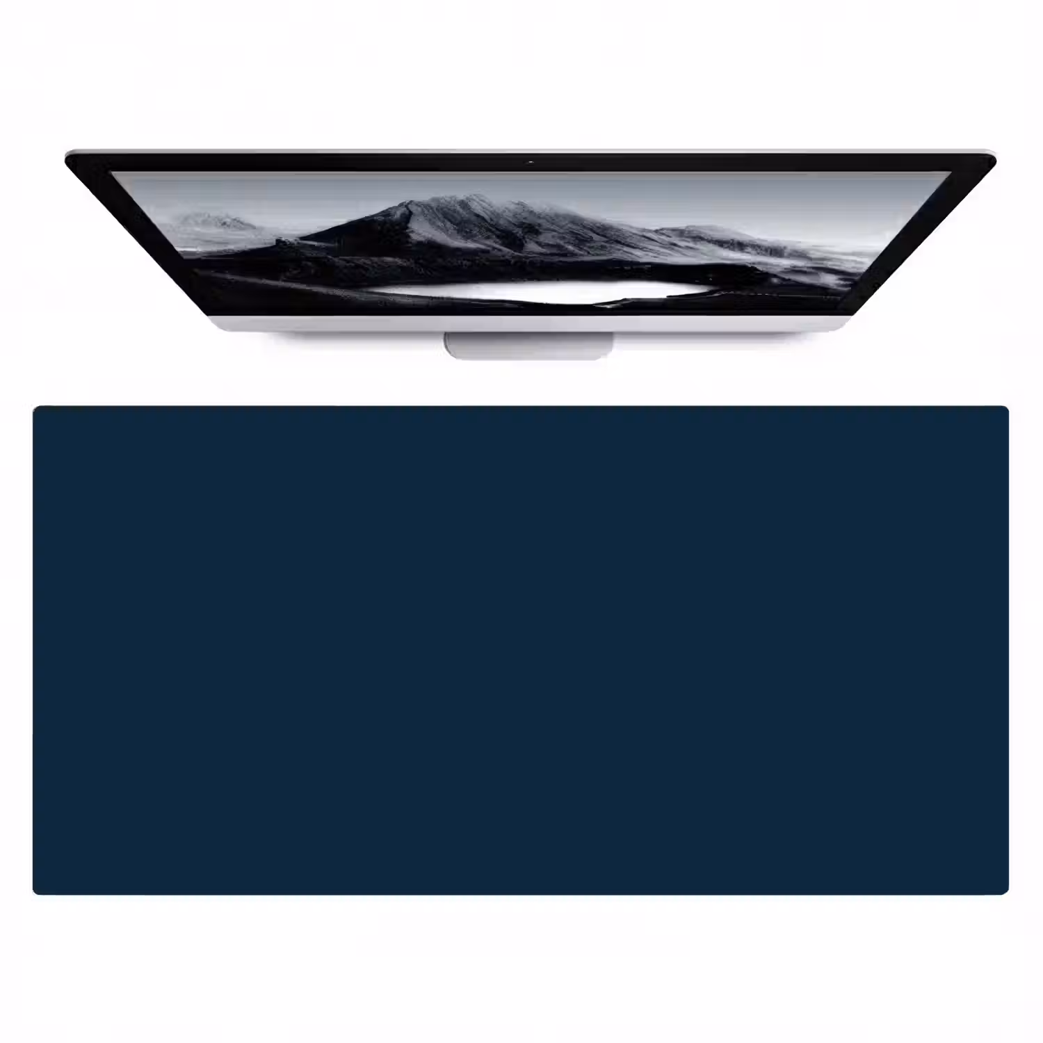 Midnight - Blue - Blauw Muismat XXL klein 681 -zzz3d