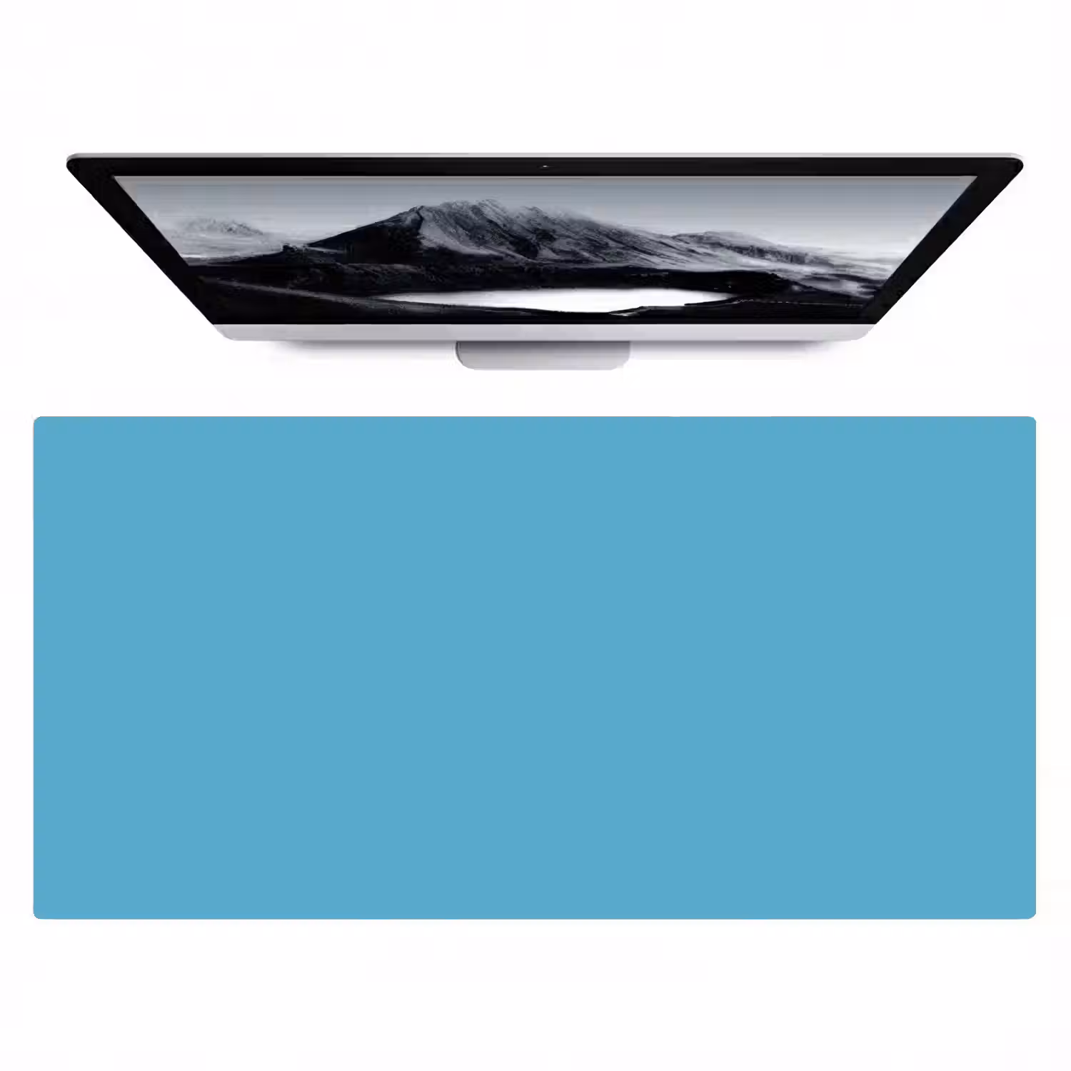 Ocean - Teal - Blauw Muismat XXL klein 681 -zzz3d