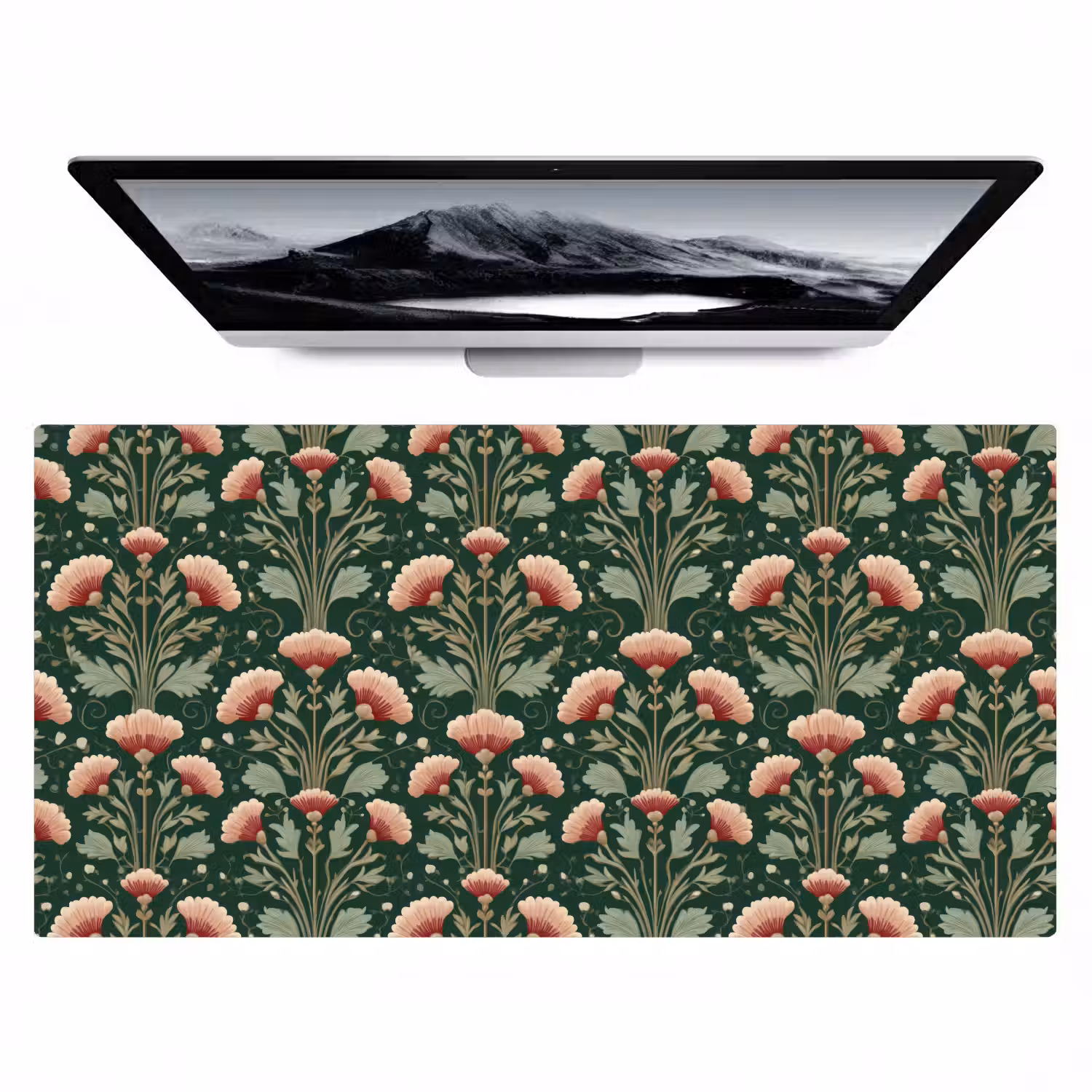 Patroon - Botanisch - Kleurrijk Muismat XXL klein 681 -zzz3d