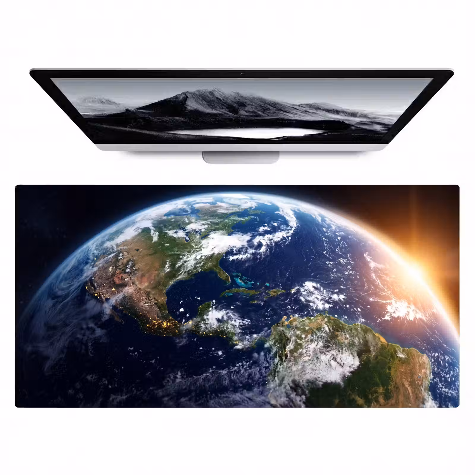Desk Mat - Planet - Space - Cosmos - Planeet - Ruimte - Kosmos Muismat XXL klein