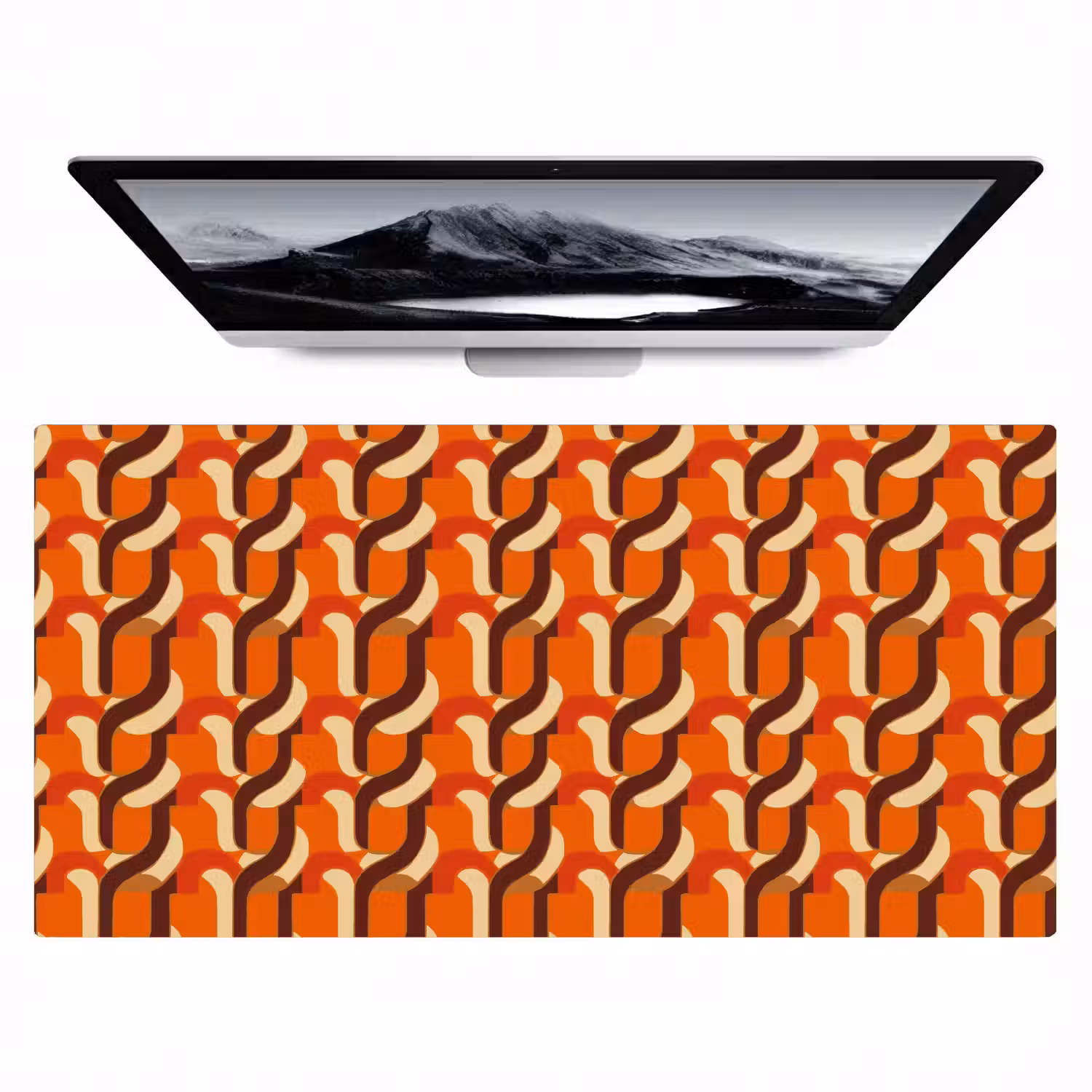 Retro - Modern - Kleurrijk Muismat XXL klein 681 -zzz3d