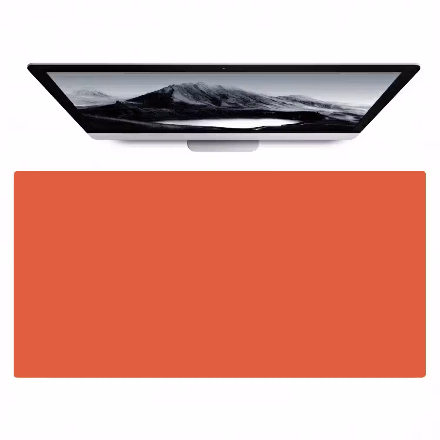 Rustic - Clay - Oranje Muismat XXL klein 681 -zzz3d