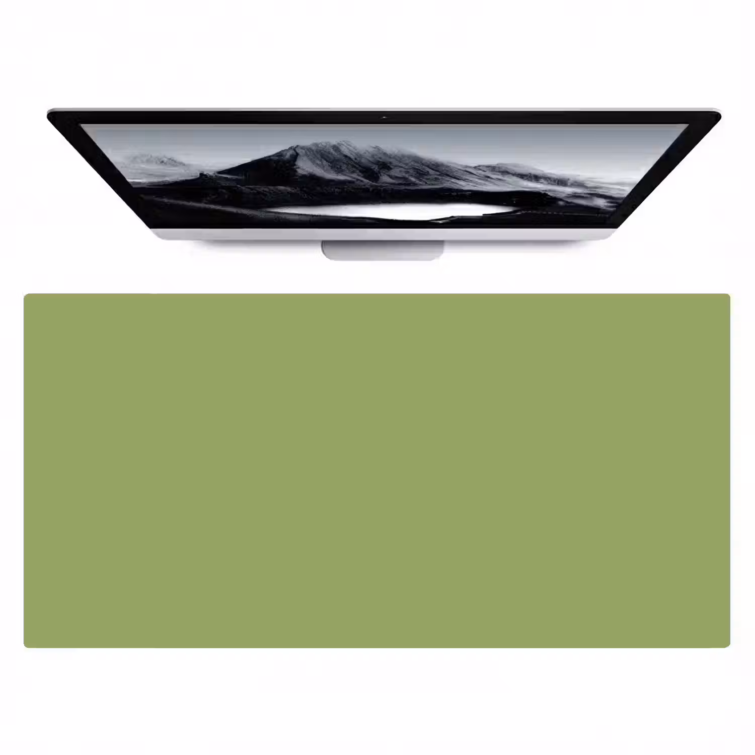 Sage - Green - Groen Muismat XXL klein 681 -zzz3d