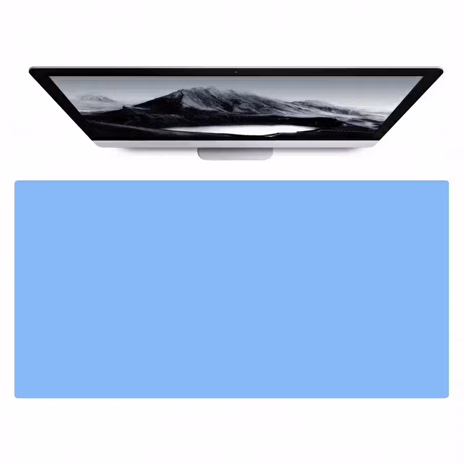 Sky - Glow - Blauw Muismat XXL klein 681 -zzz3d
