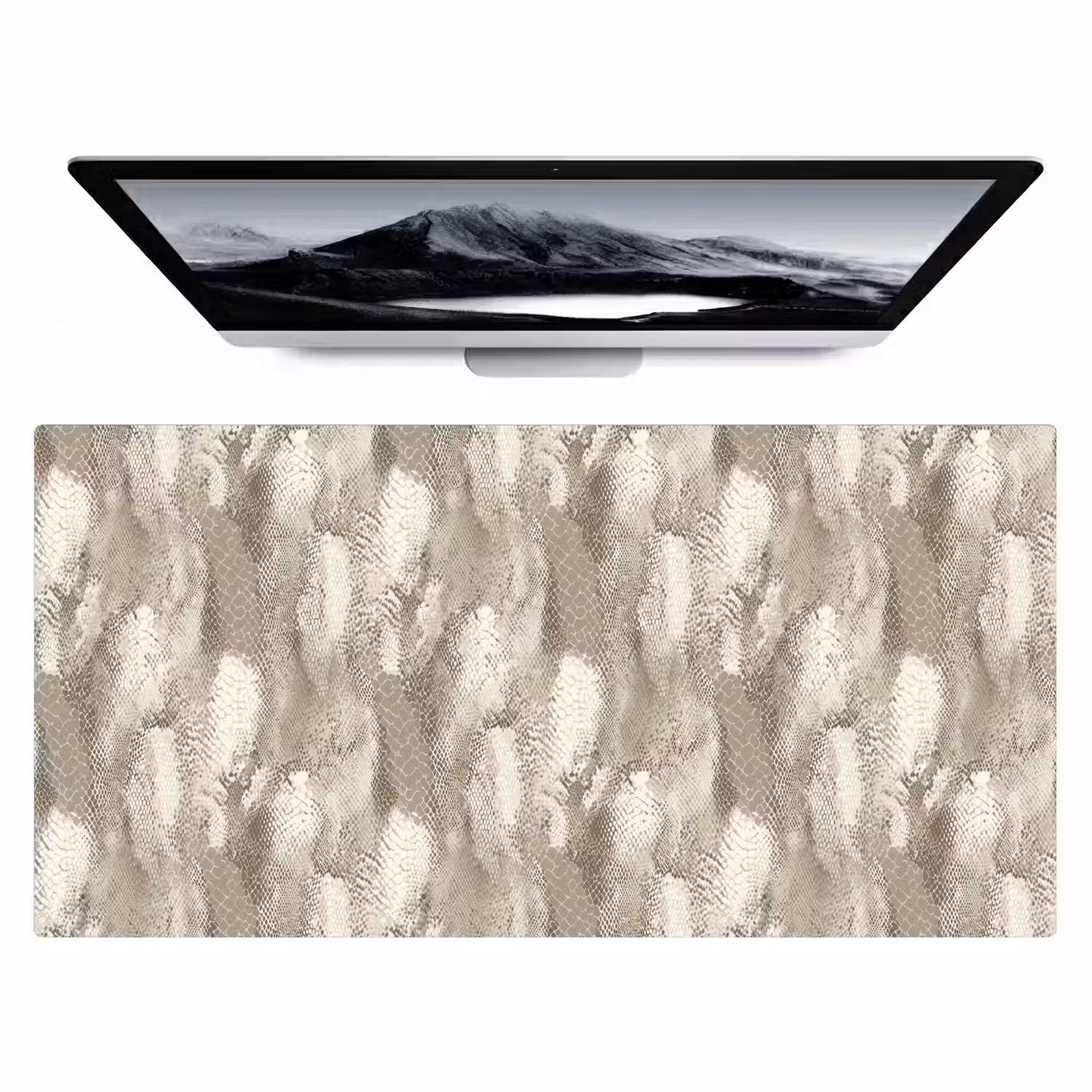 Slang - Textuur - Zand Muismat XXL klein 681 -zzz3d
