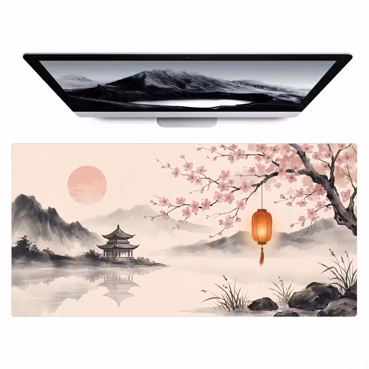 Zon - Japans - Traditioneel Muismat XXL klein -zzz3d