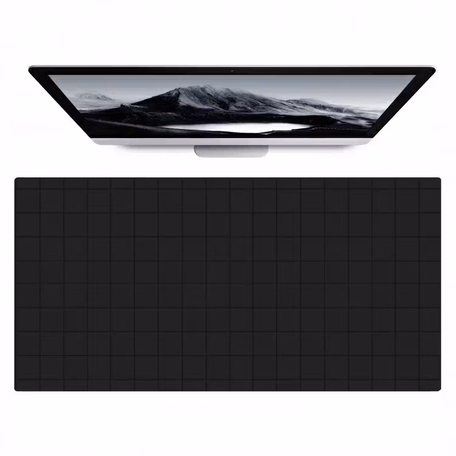 Tegels - Patroon - Mat - Zwart Muismat XXL klein 681 -zzz3d