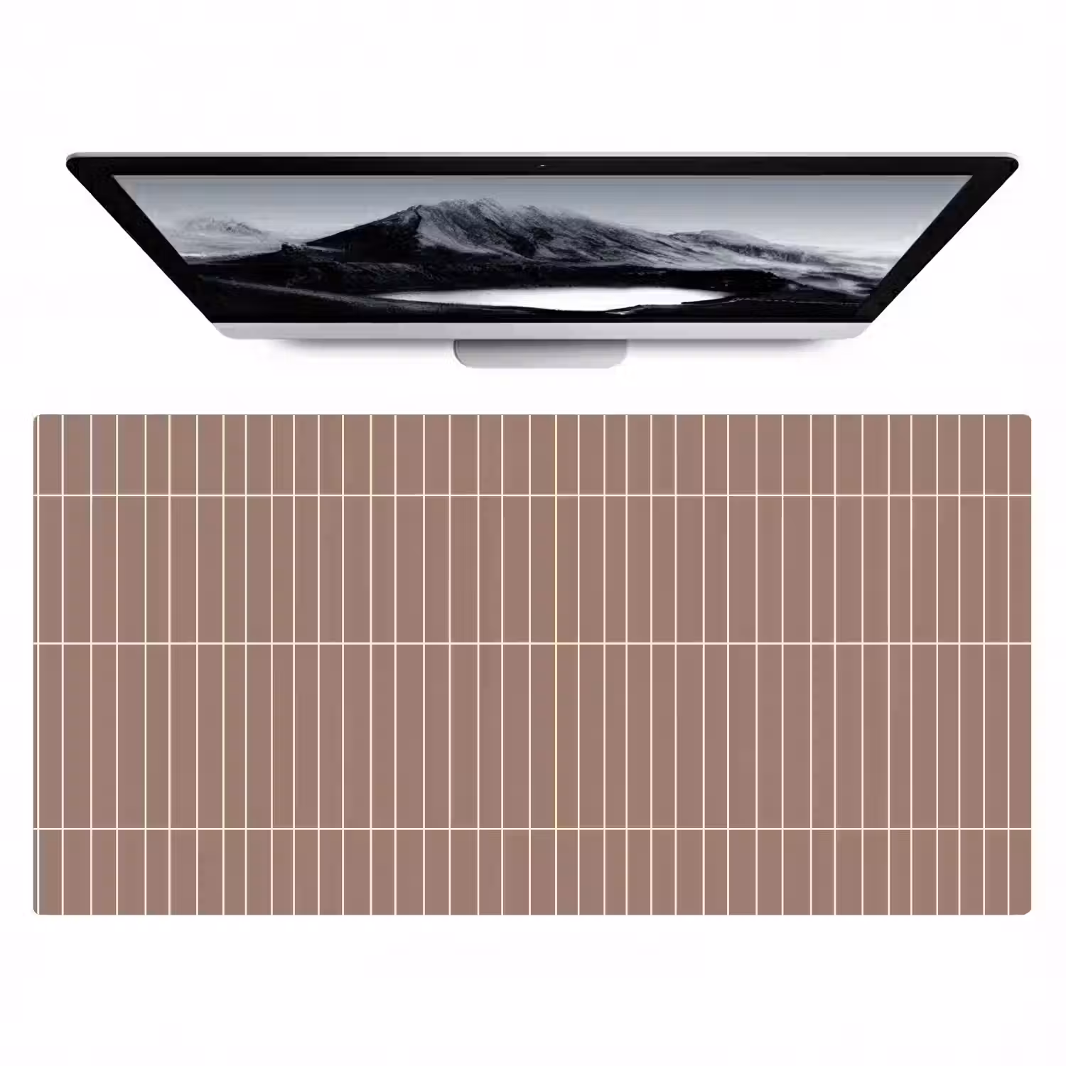 Verticaal - Wandtegel - Terracotta Muismat XXL klein 681 -zzz3d