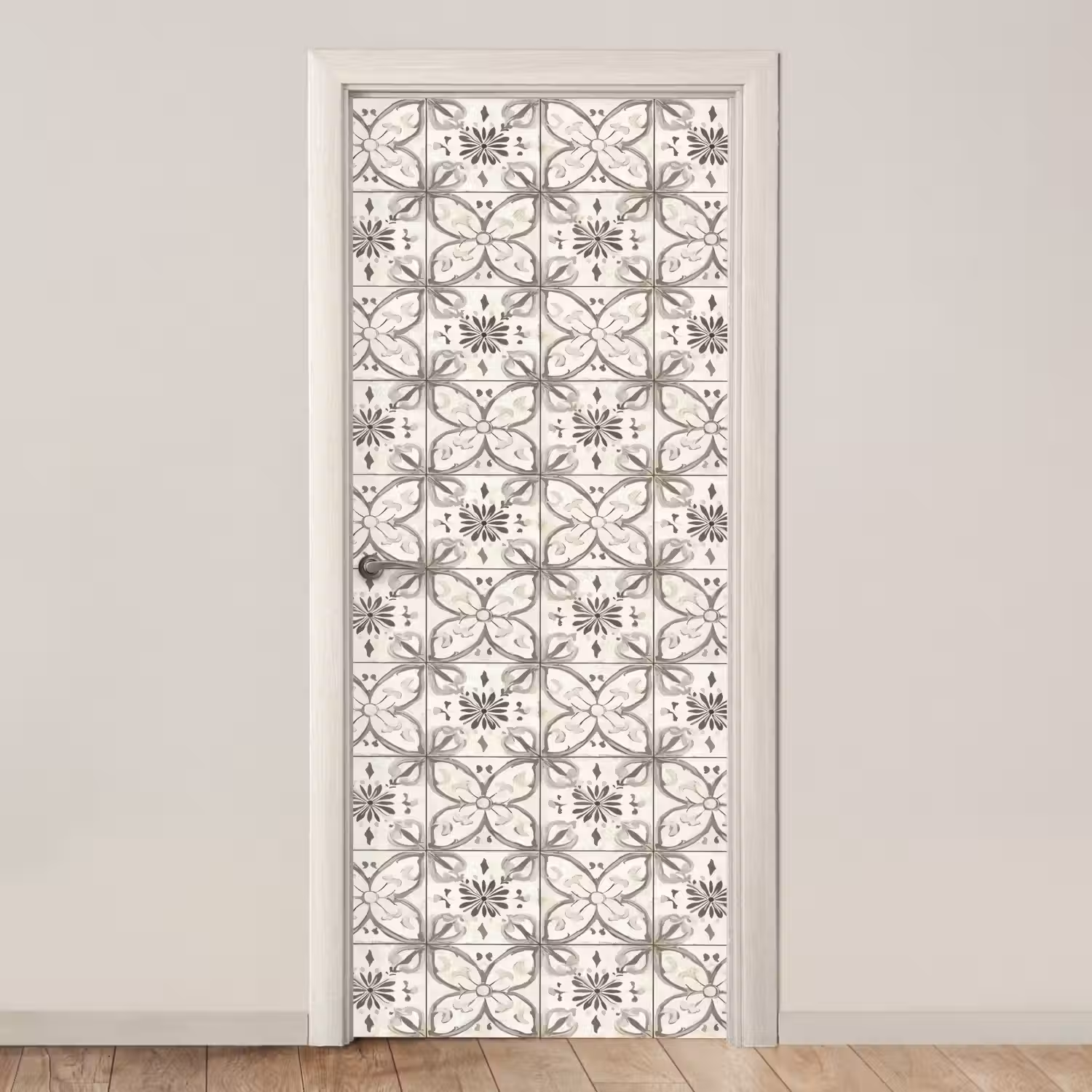 Antiek - Tegel - Beige deurposter klein 289 -3d_beige