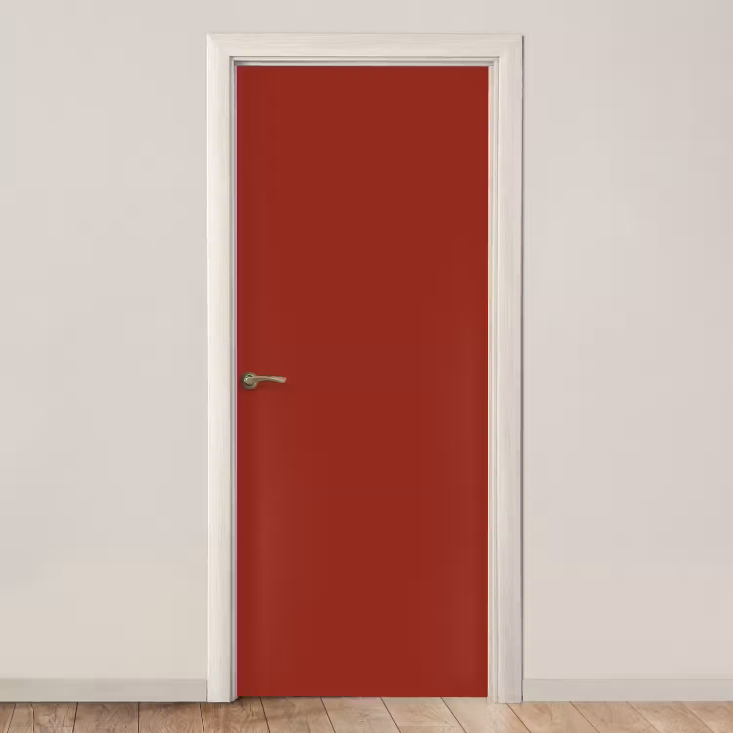 Burnt - Copper - Rood deurposter klein 289 -3d_beige