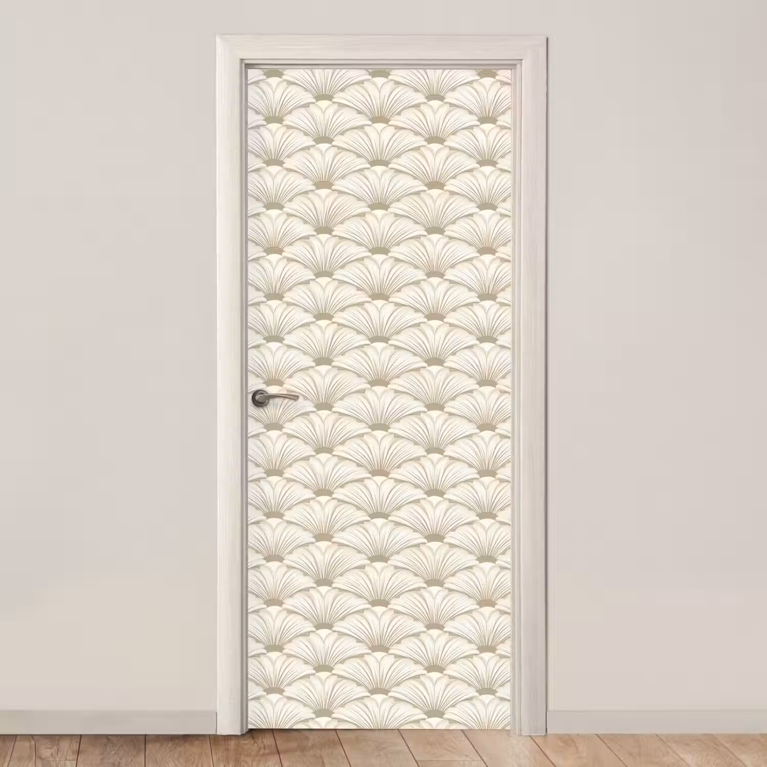 Klassiek - Art - Beige deurposter klein 289 -3d_beige