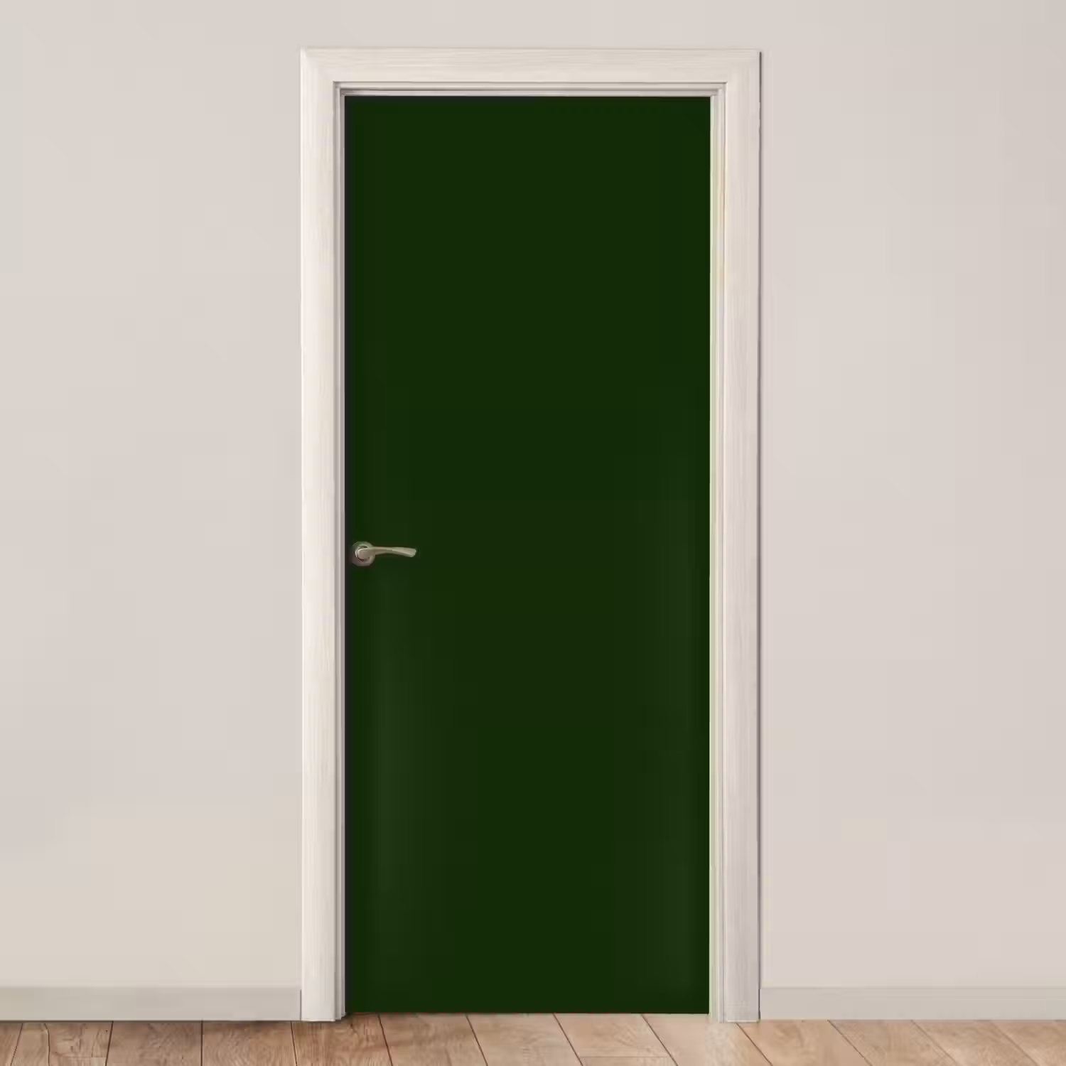 Forest - Green - Groen deurposter klein 289 -3d_beige