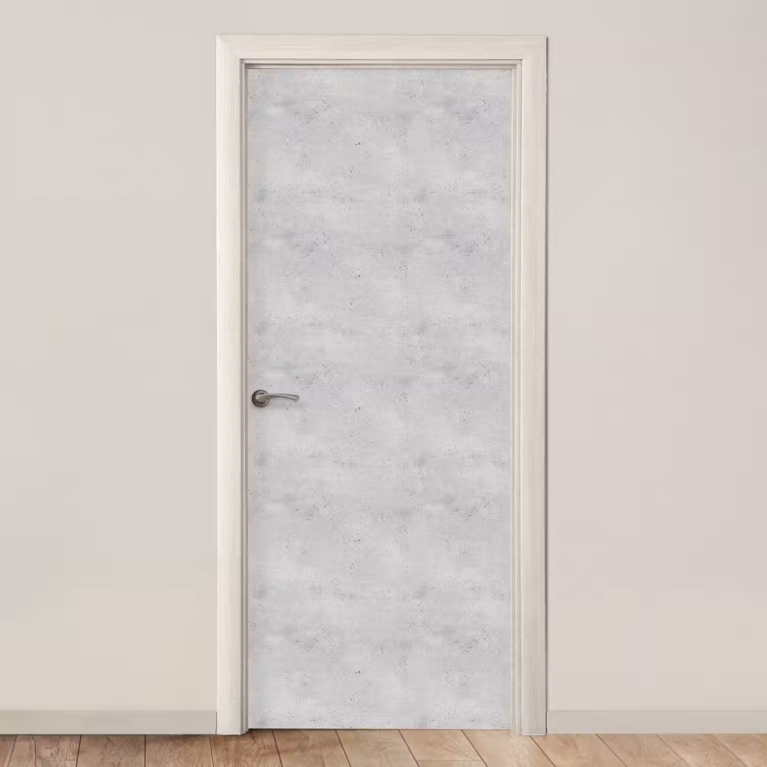 Grijs - Beton - Neutraal deurposter klein 289 -3d_beige